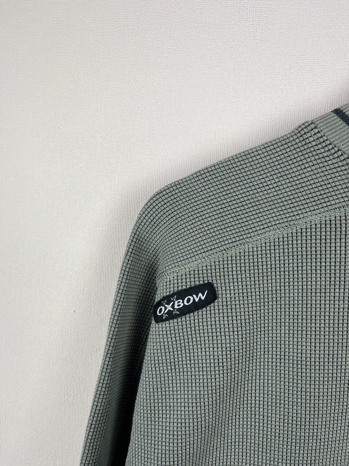 Oxbow Vintage Oxbow Surf Style Sweatshirt Big Logo Waffle Knit Size US S / EU 44-46 / 1 - 8 Thumbnail
