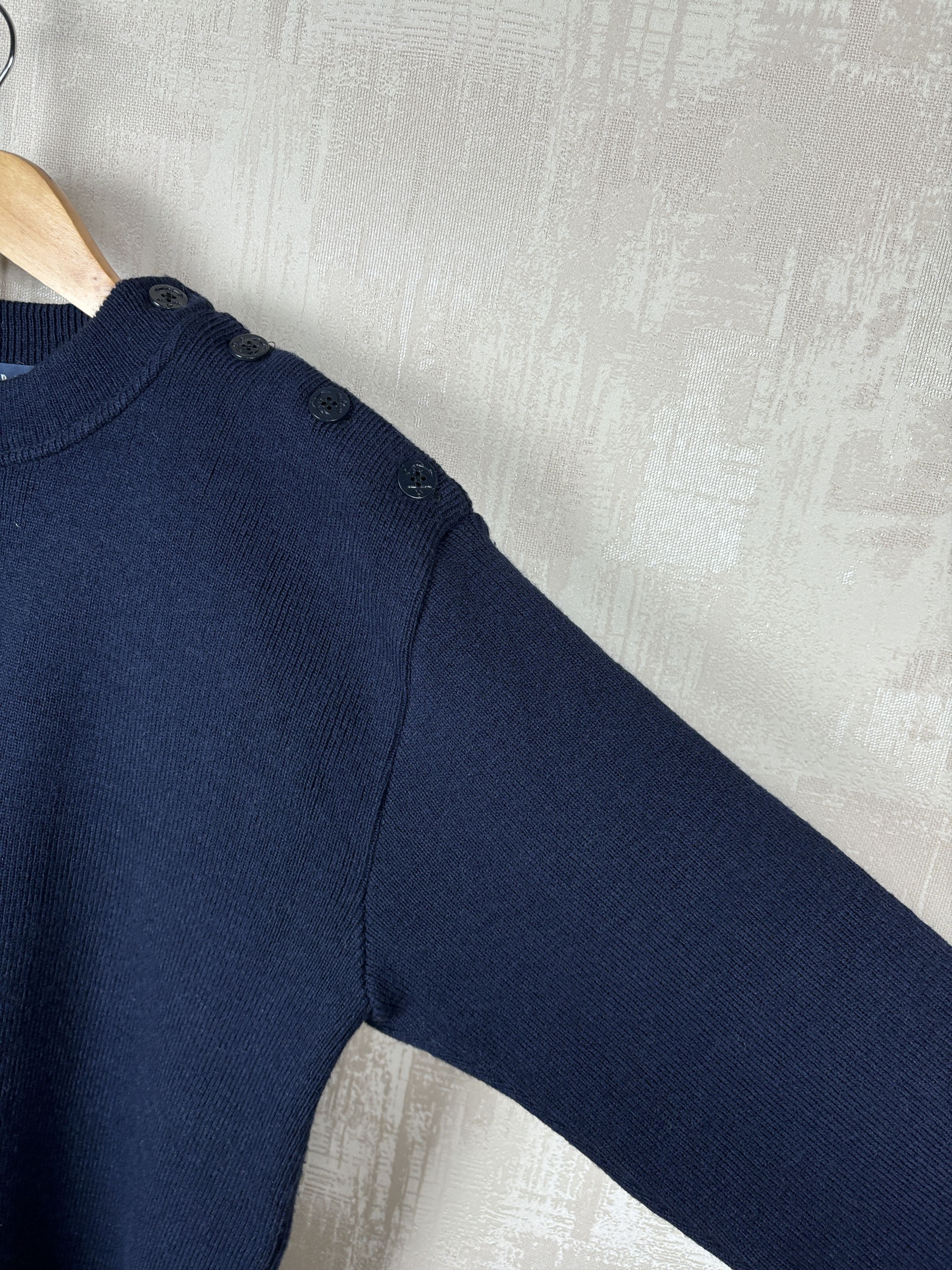 Armor-Lux × Saint James × Vintage Vintage CAP-Armor Sailor Fisherman Sweater Crew Made France Size US XL / EU 56 / 4 - 10 Thumbnail
