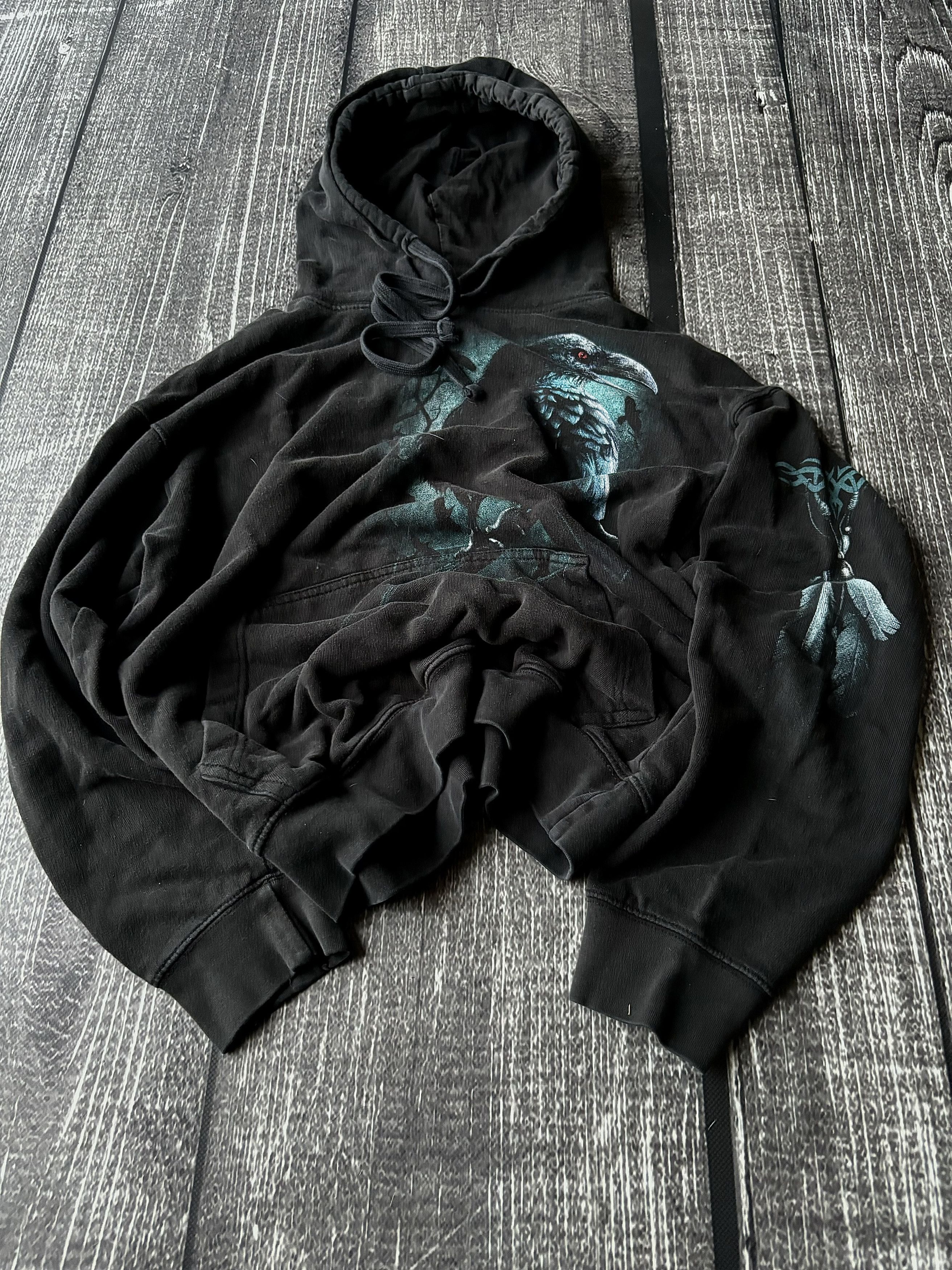 VTG Band Tee Darkthrone Merch Style Avant Garde Hoodie