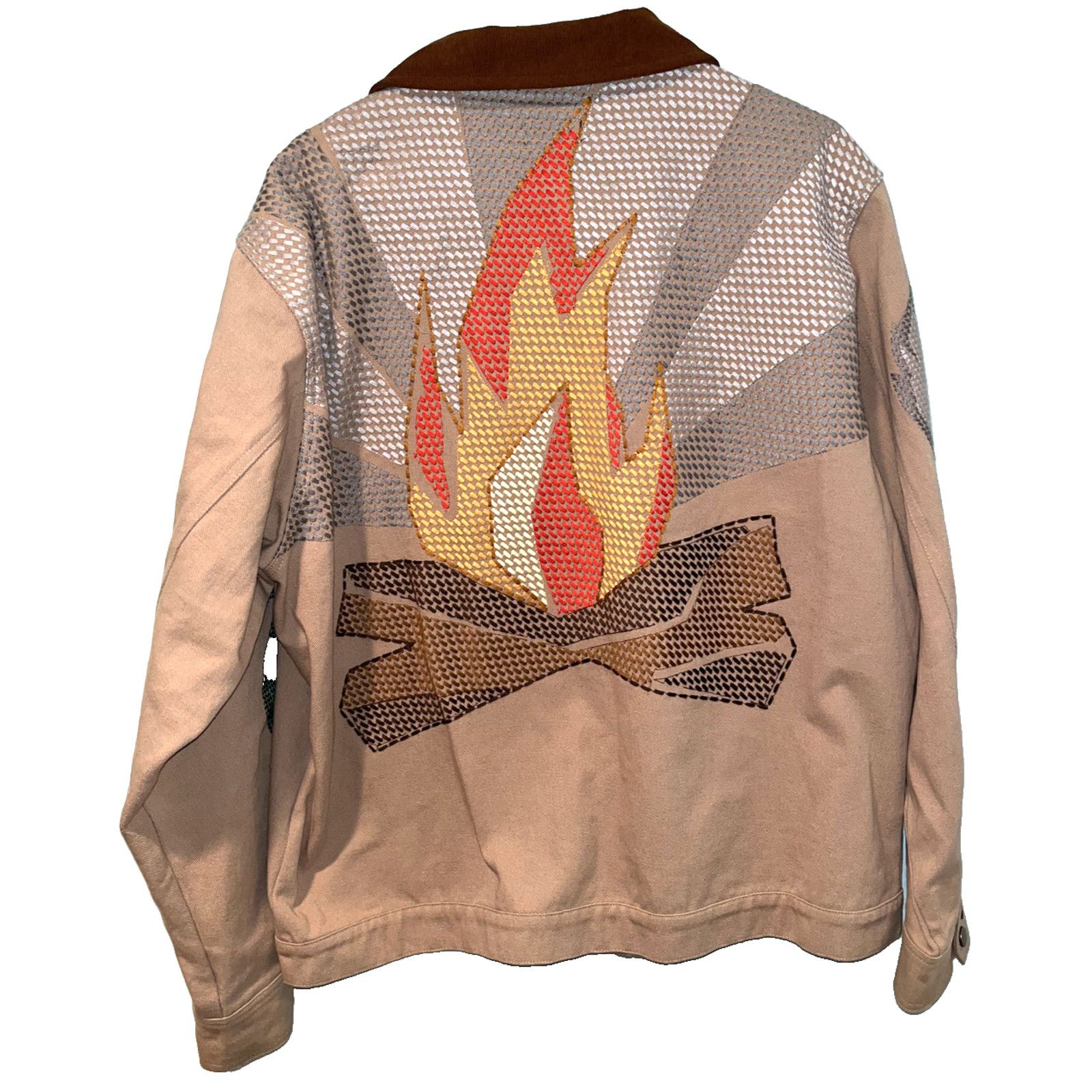 Other Reves Duck Canvas Camp Trucker Jacket XL NWOT MSRP $260 Size US XL / EU 56 / 4 - 10 Thumbnail