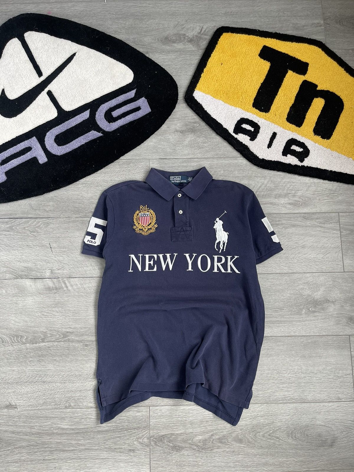 Polo Ralph Lauren Mens Vintage Polo Ralph Lauren USA New York T-shirt ...