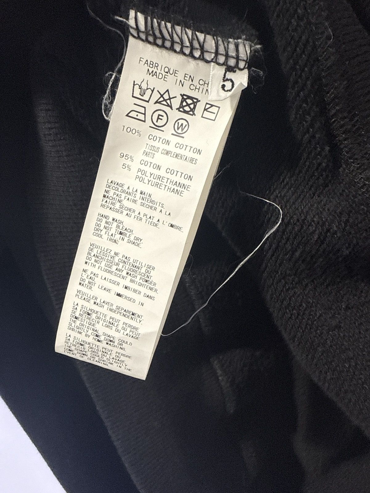 New Era × Yohji Yamamoto Yohji Yamamoto/New Era Hoodie Size US XL / EU 56 / 4 - 4 Thumbnail
