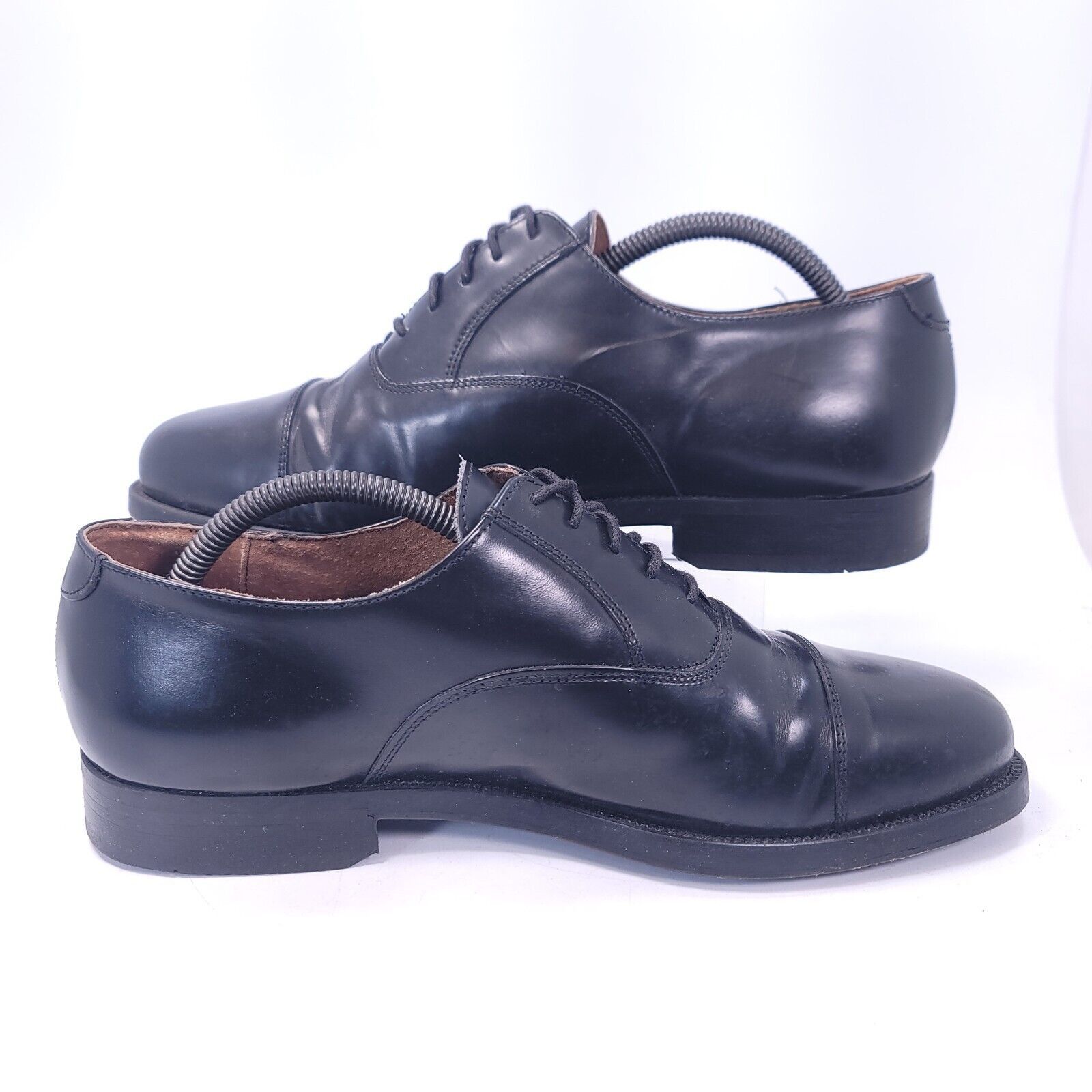 Other Todd Welsh Two Lace Up Leather Oxford Shoe Men Size 10 Black Size US 10 / EU 43 - 5 Thumbnail