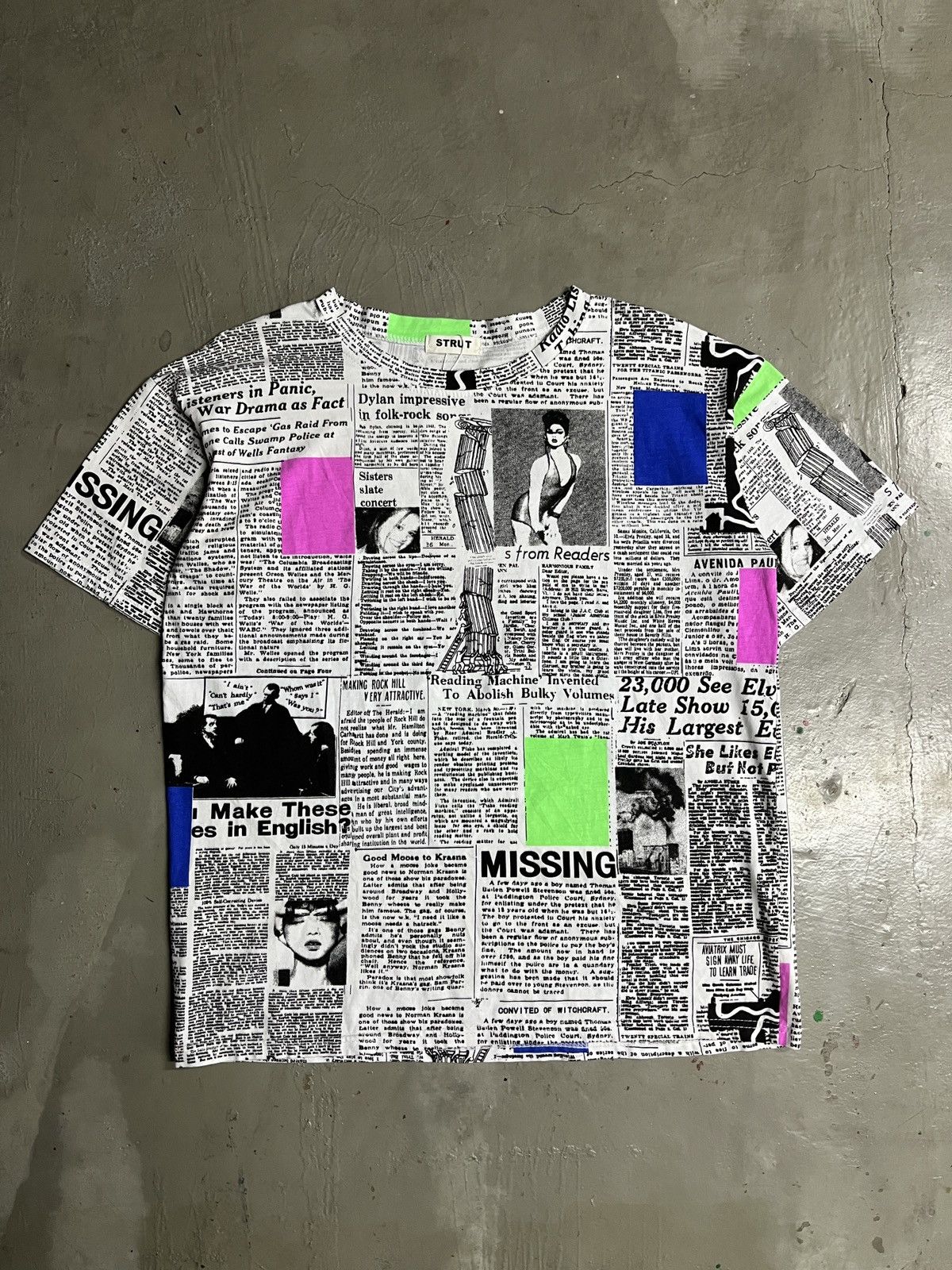 Beauty Beast Strut Japan Newspaper Galliano Hysteric Dior Inspired Size US M / EU 48-50 / 2 - 2 Thumbnail