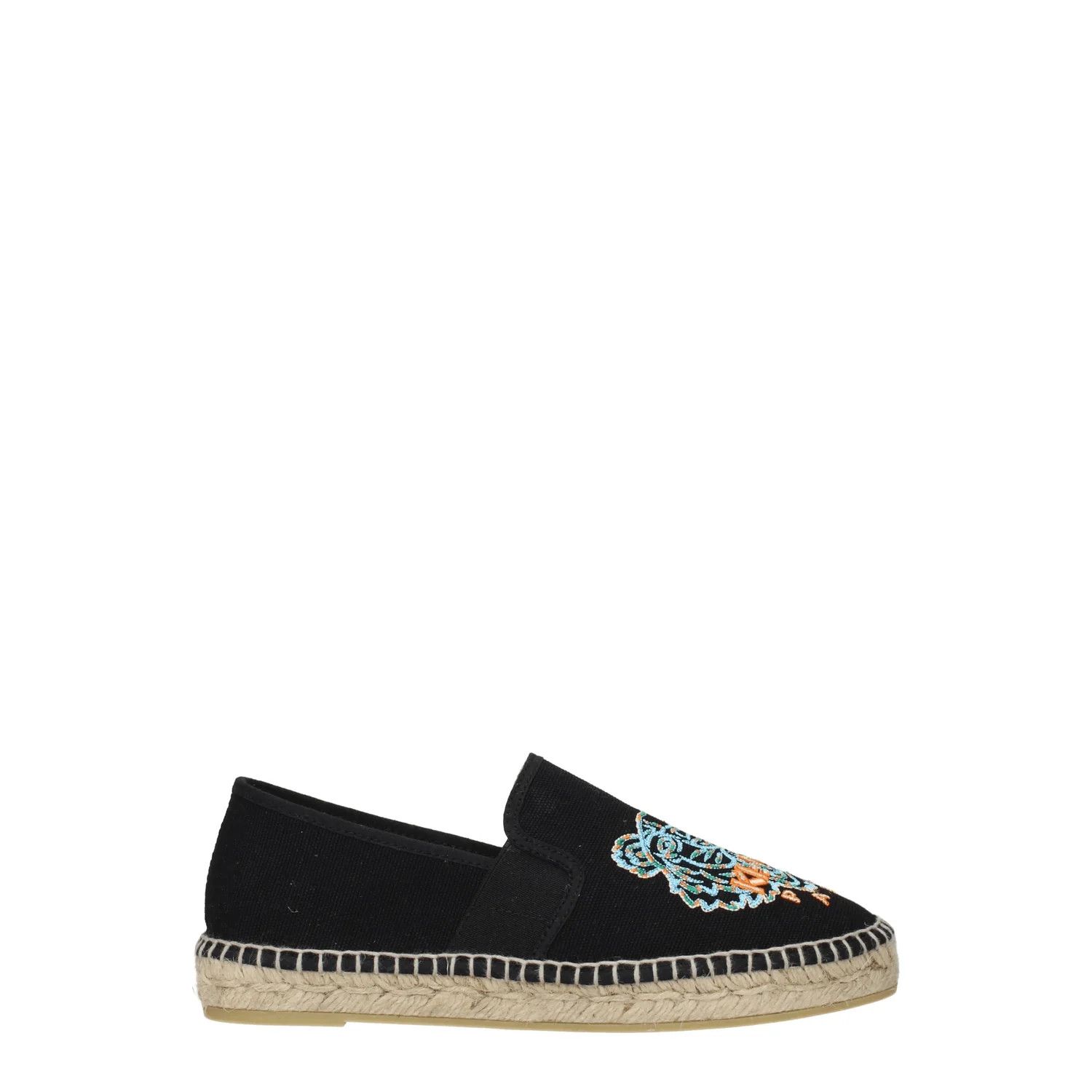 Kenzo ob1o1e1124 Fabric Espadrilles in Black Size US 6 / IT 36 - 1 Thumbnail