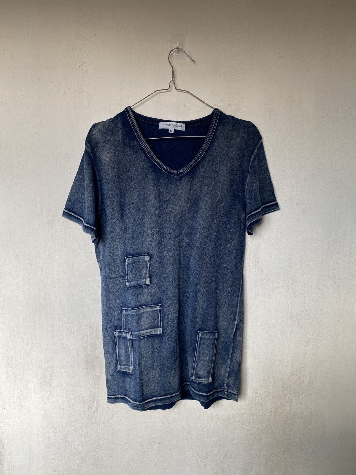 Beauty Beast × If Six Was Nine × Japanese Brand Growth by Grail Denim Patch Tshirt Size US M / EU 48-50 / 2 - 1 Thumbnail