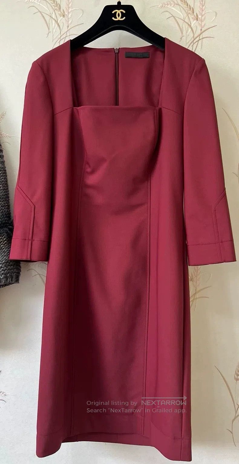 The Row The Row Burgundy dress Size M / US 6-8 / IT 42-44 - 1 Thumbnail