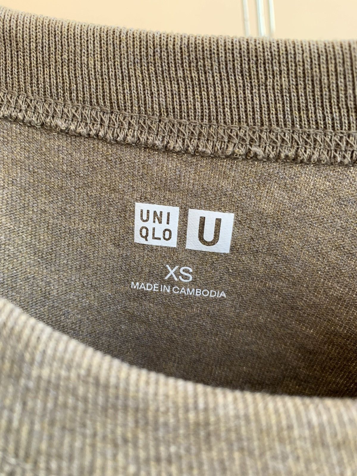 Lemaire × Uniqlo Uniqlo U Basic Cotton Crewneck Short Sleeve T-Shirt Size US XS / EU 42 / 0 - 7 Thumbnail