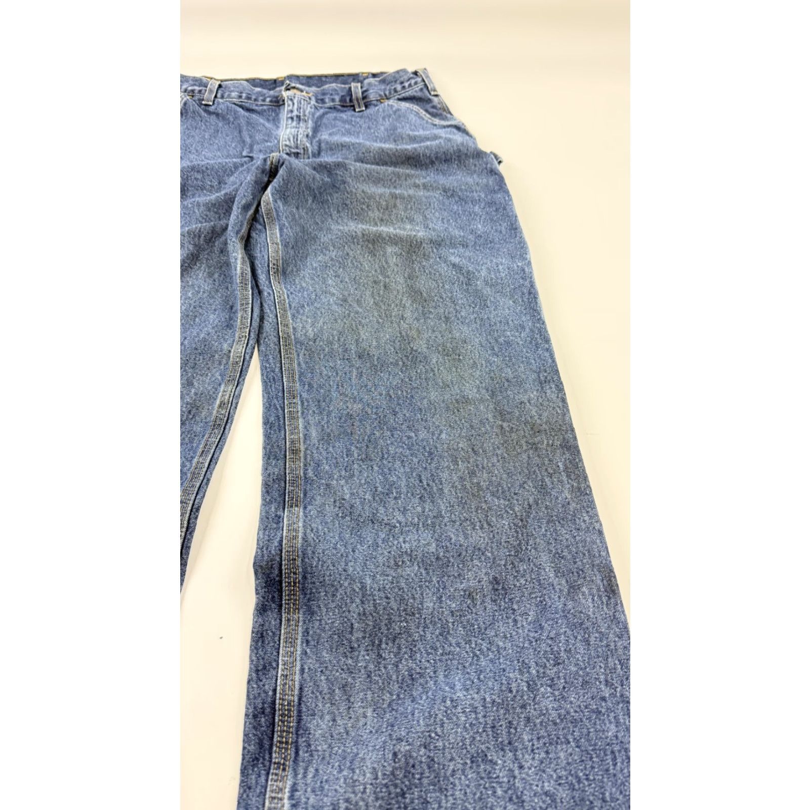Carhartt Carhartt Jeans Mens 38x34 Blue B13 Original Dungaree Fit Carpenter Denim Pants Size US 38 / EU 54 - 2 Thumbnail