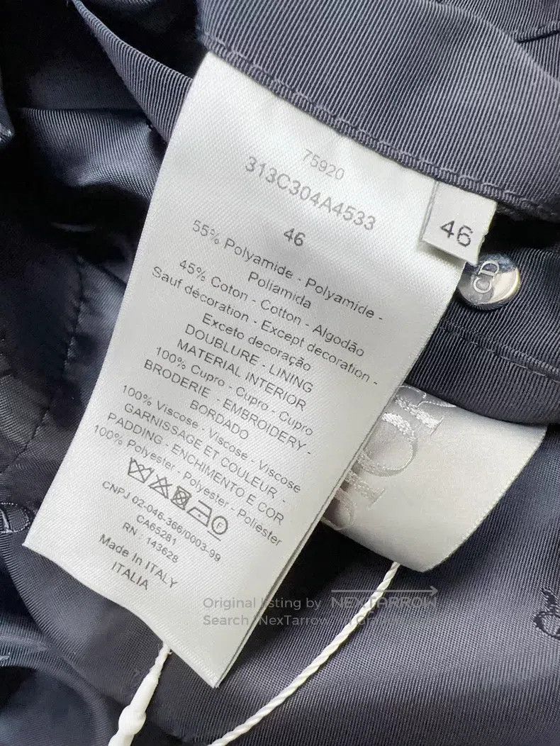 Dior Dior Dark blue hooded parka Size US S / EU 44-46 / 1 - 6 Thumbnail