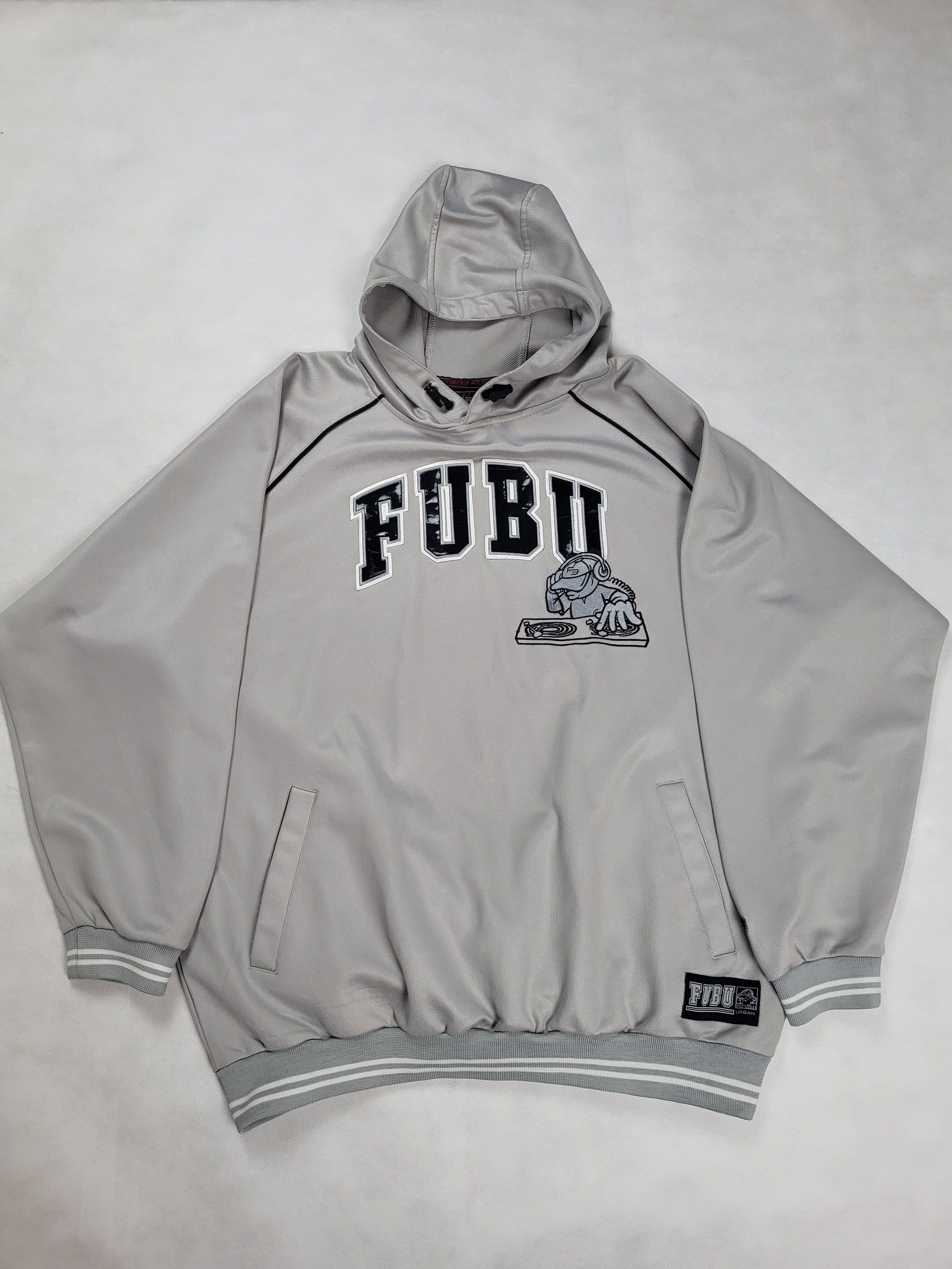 Fubu true vintage jersey hoodie Fubu oversize M Size US M / EU 48-50 / 2 - 1 Thumbnail