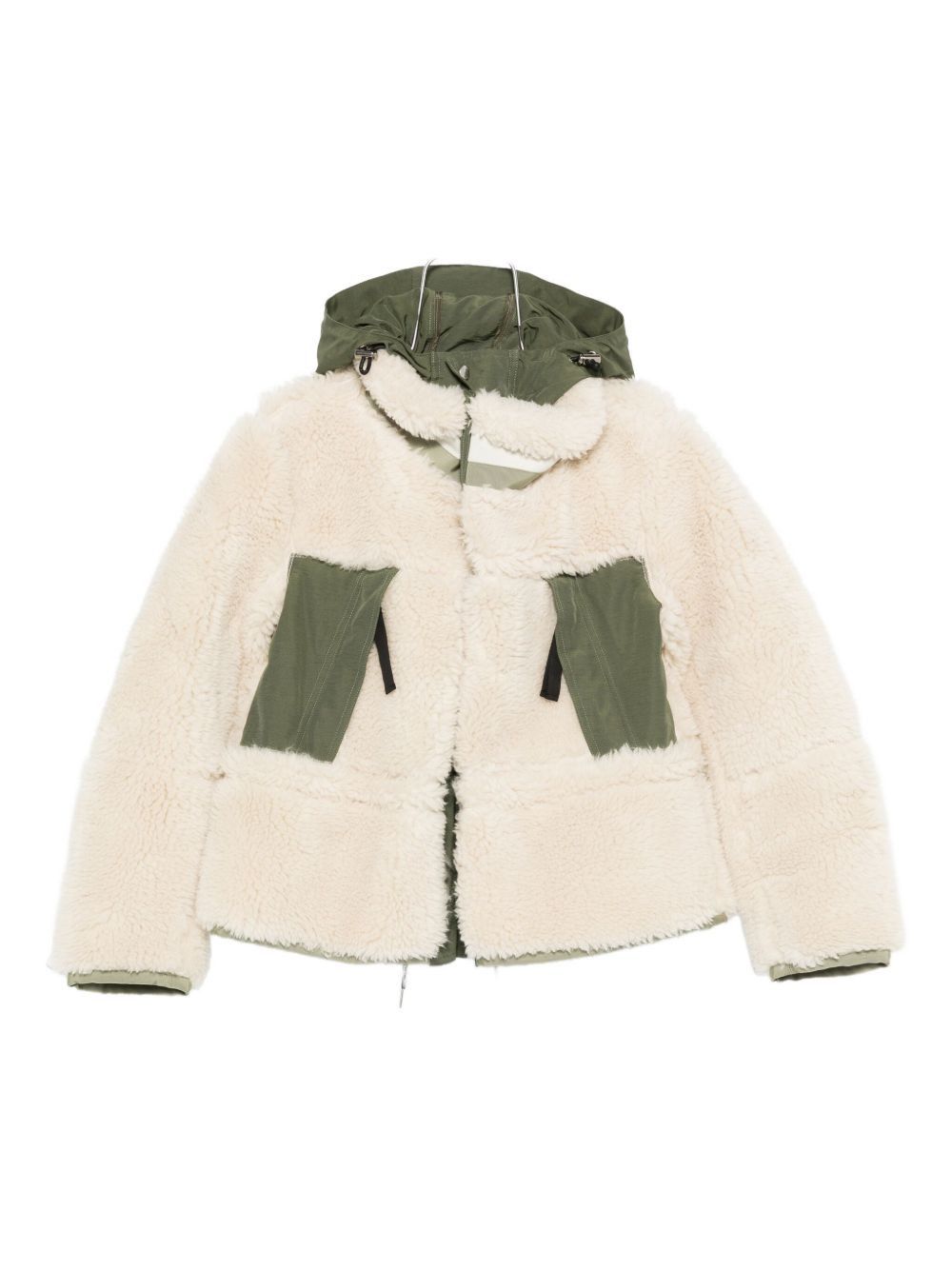 Sacai SHEARLING BLOUSON JACKET Size L / US 10 / IT 46 - 1 Thumbnail