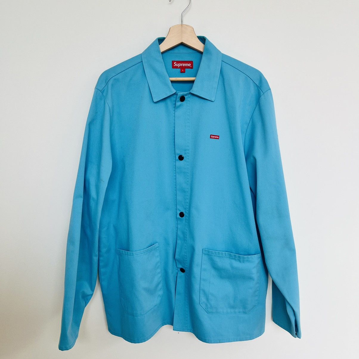 Supreme Rare vintage Supreme box logo Work Jacket Size US L / EU 52-54 / 3 - 2 Thumbnail