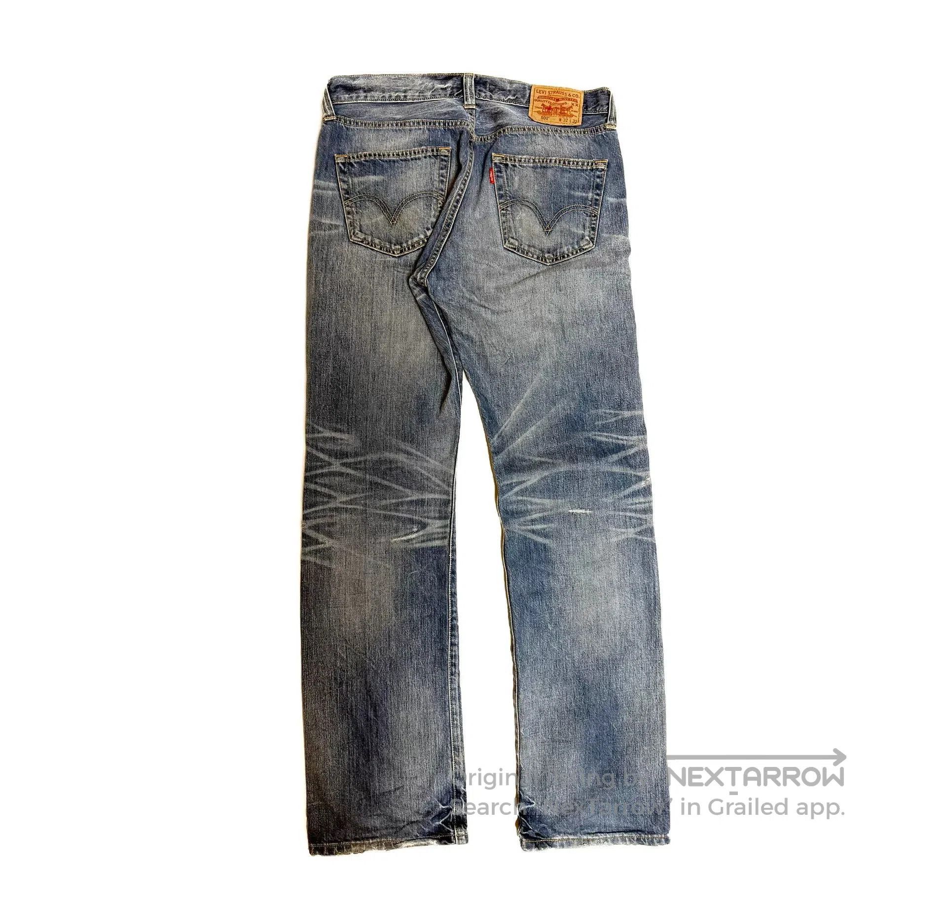 Levi's Levi's 08501 Distressed Patch Jeans. Size US 32 / EU 48 - 2 Thumbnail