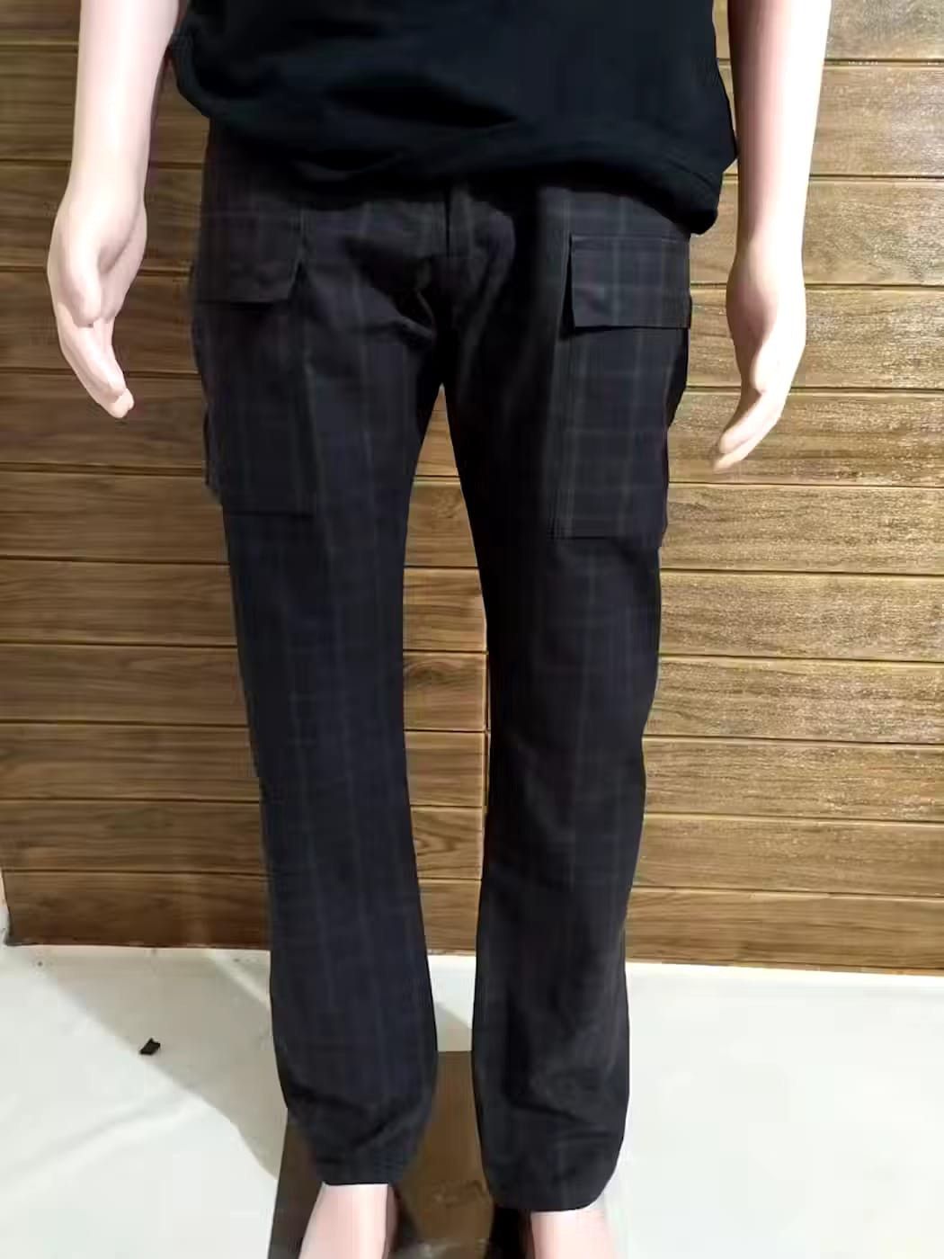 Image of Final Home Issey Miyake Cargo Pants in Mix, Men's (Size 30)