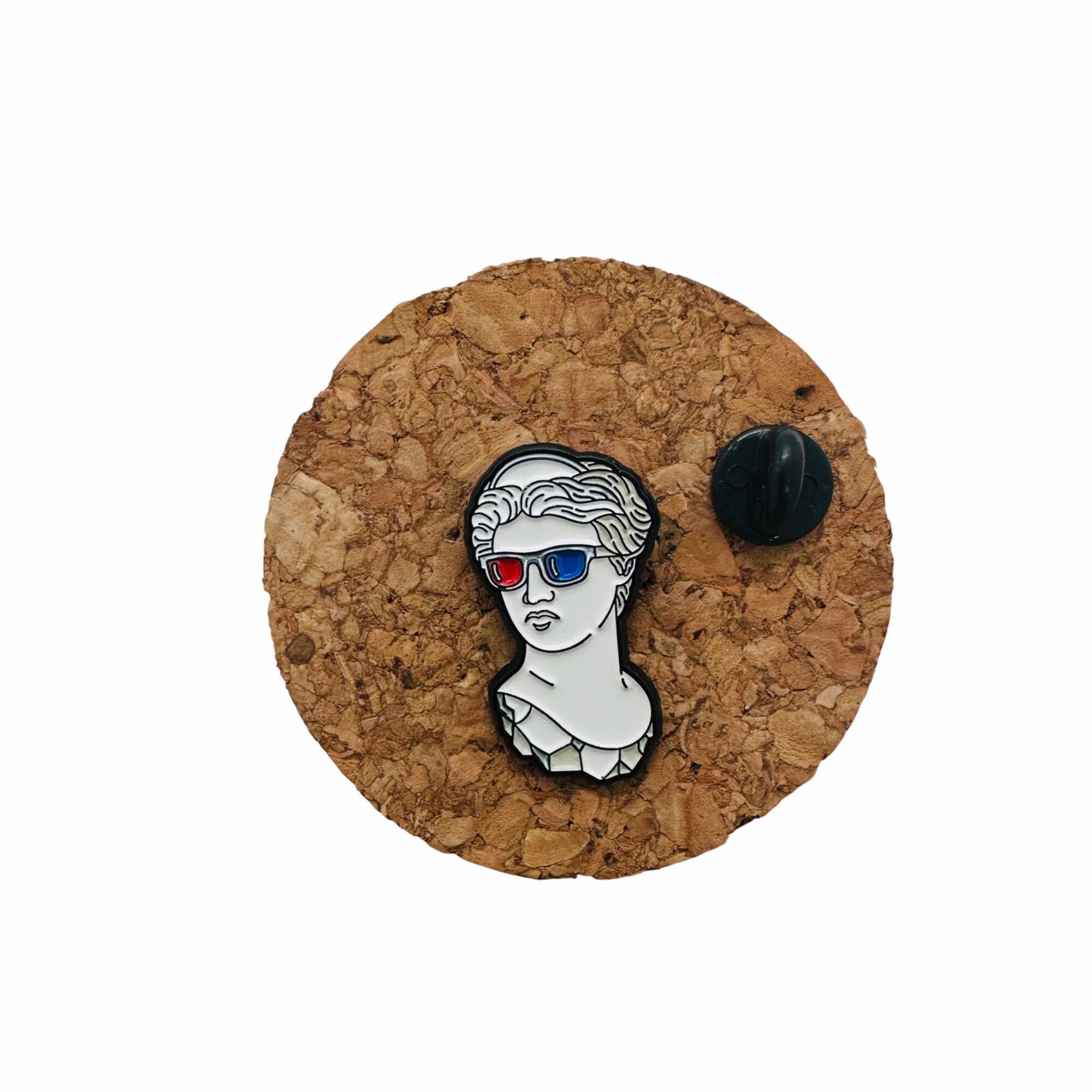 Other ✨New Oz Enamel Pin Fashionable Greek Sculpture Famous people Size ONE SIZE - 4 Thumbnail