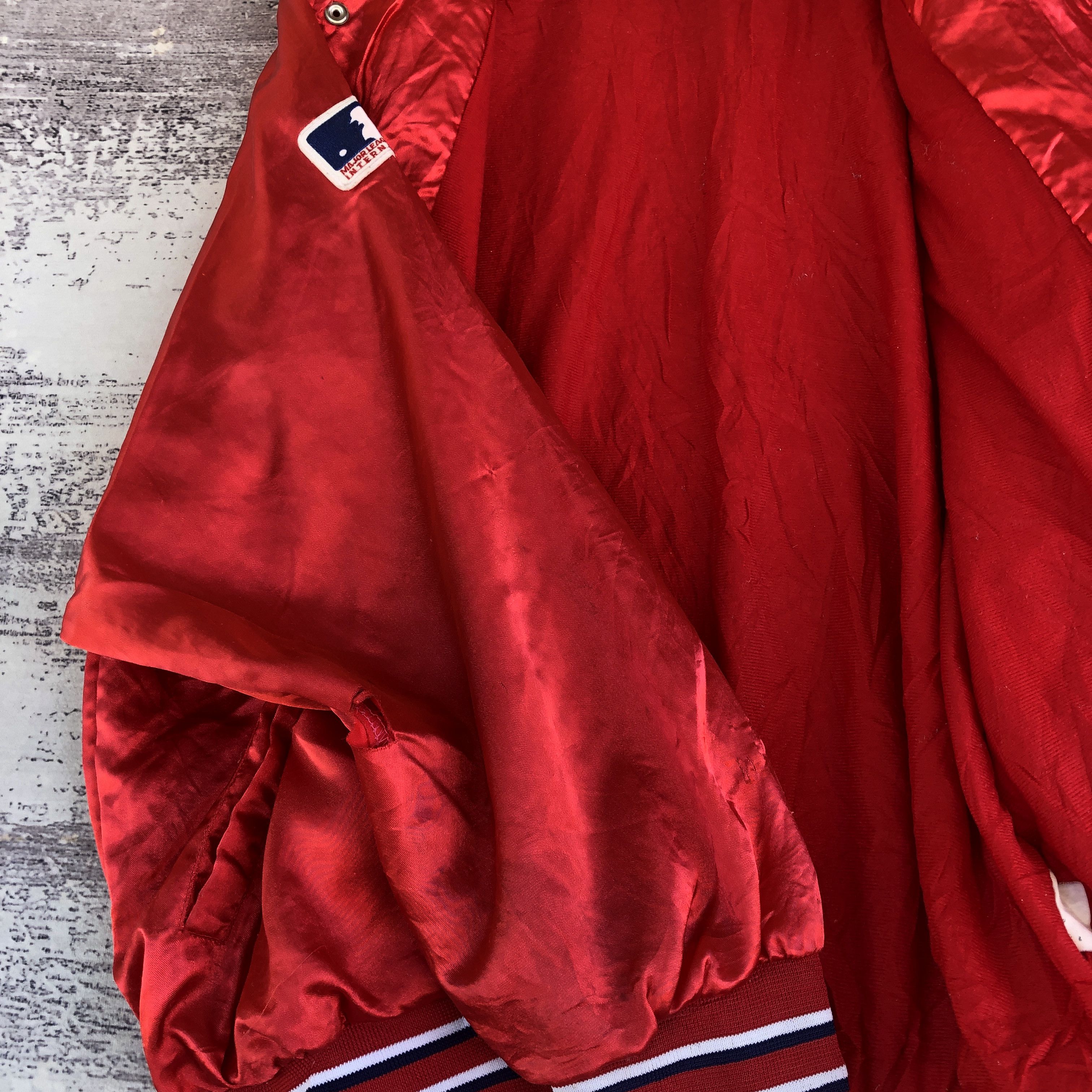Vintage Vintage Boston Sox Baseball Jackets MLB Baseball Wool Jacket Size US L / EU 52-54 / 3 - 11 Thumbnail