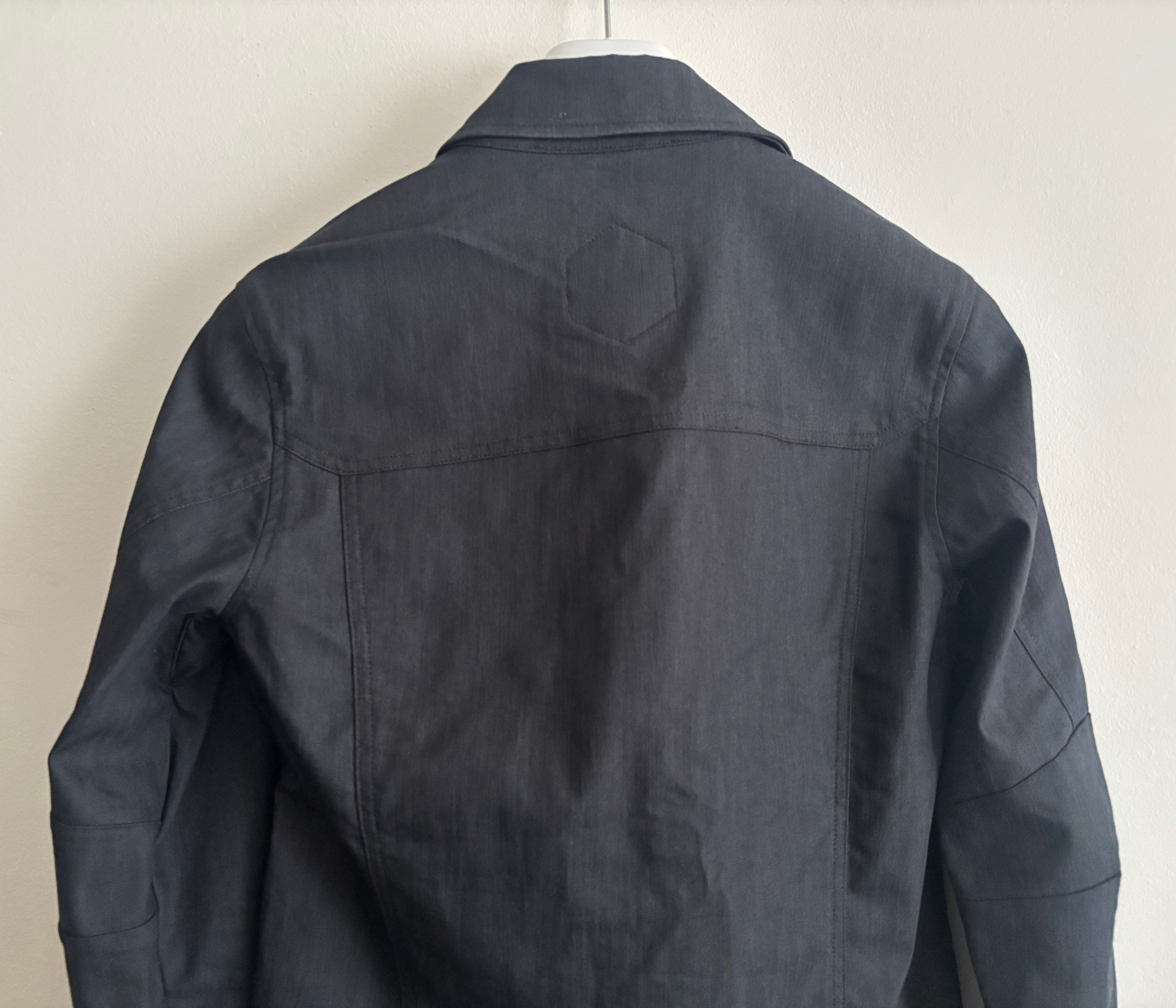 Mission Workshop $485 The Stack Black Denim Schoeller Jacket - XS/ Small Size US XS / EU 42 / 0 - 7 Thumbnail