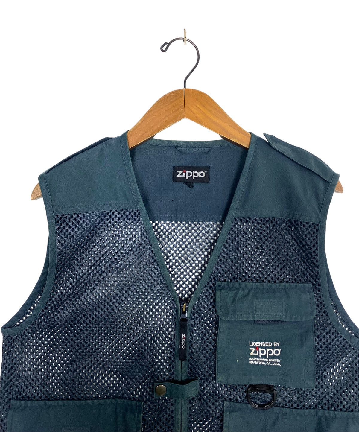 Zippo Rare‼️ Zippo Tactical Mesh Cargo Pocket Vestcoat Size US S / EU 44-46 / 1 - 4 Thumbnail