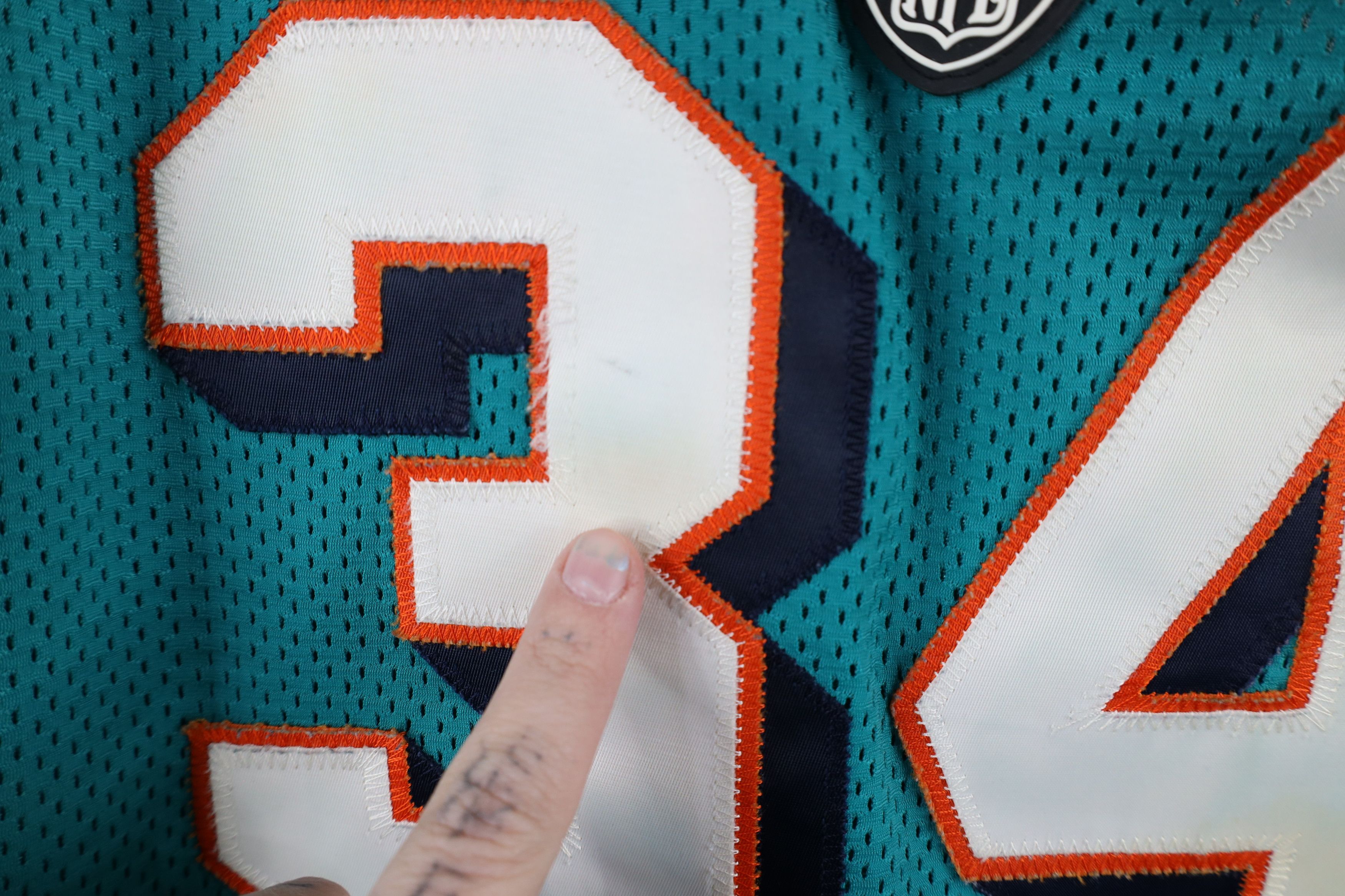 Reebok × Vintage Vintage Reebok Ricky Williams Miami Dolphins Football Jersey Size L / US 10 / IT 46 - 6 Thumbnail