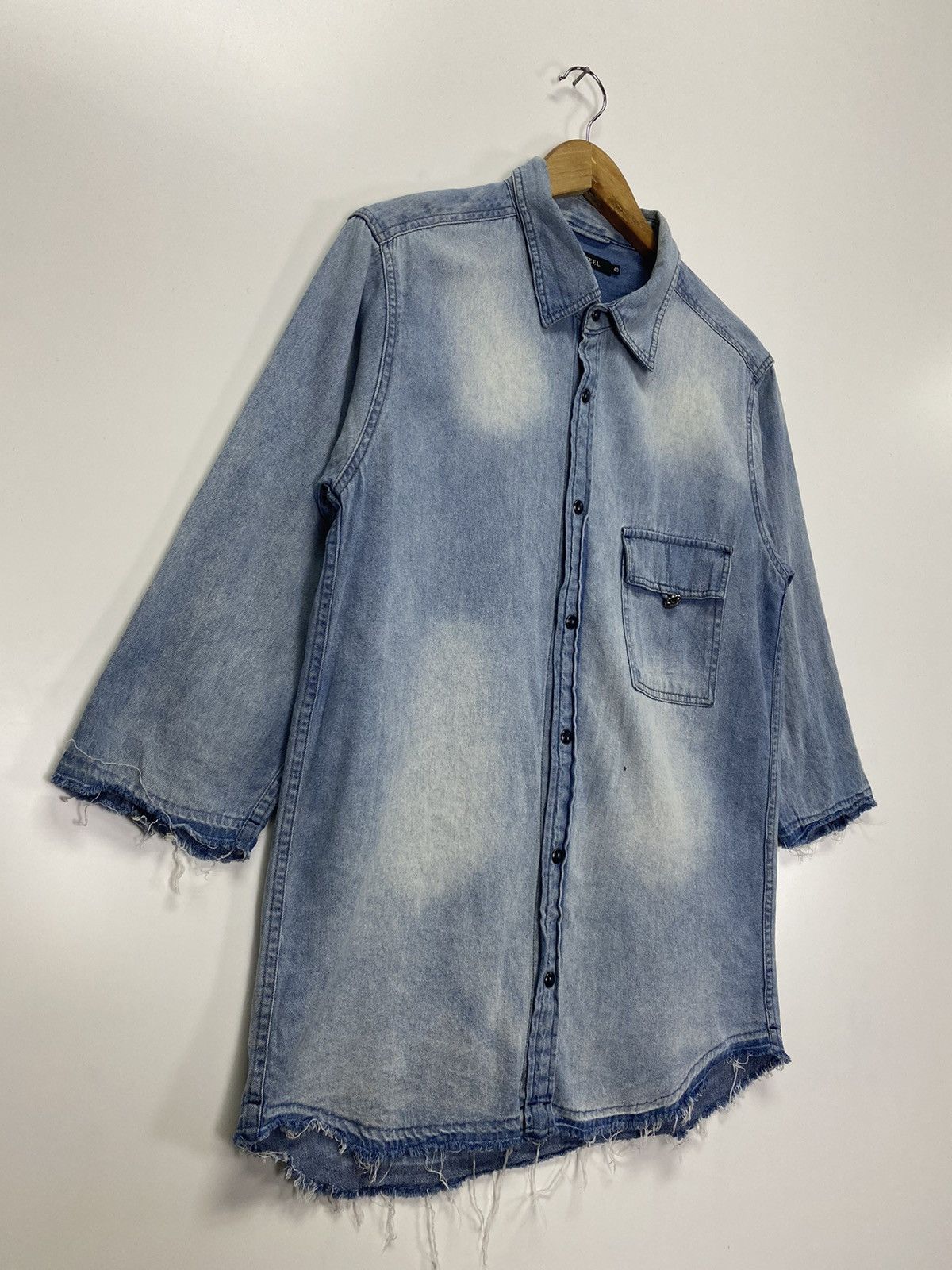 Native × Vintage Vintage E.L Native Logo Denim Jacket Size US M / EU 48-50 / 2 - 5 Thumbnail