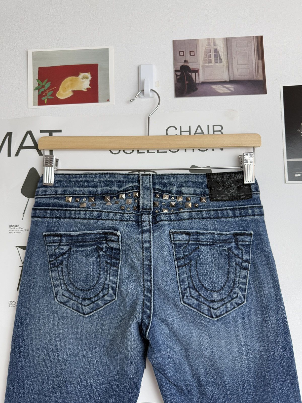 Designer × True Religion × Vintage Vintage y2k True Religion denim jeans pants 26 avantgarde 90s Size 26" / US 2 / IT 38 - 3 Thumbnail