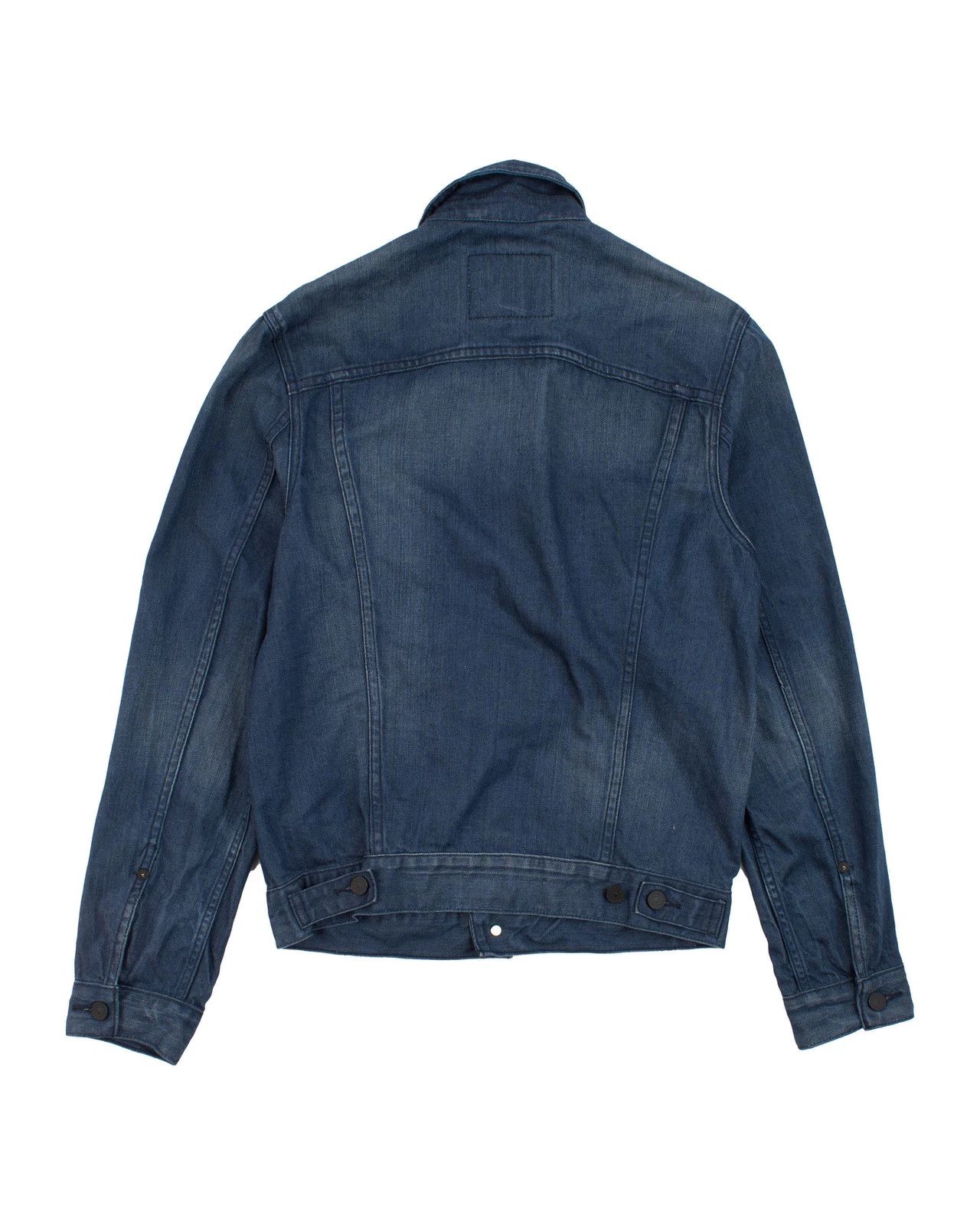 Levi's Levi's Classic Blue Denim Trucker Button Up Jacket Size US S / EU 44-46 / 1 - 2 Thumbnail