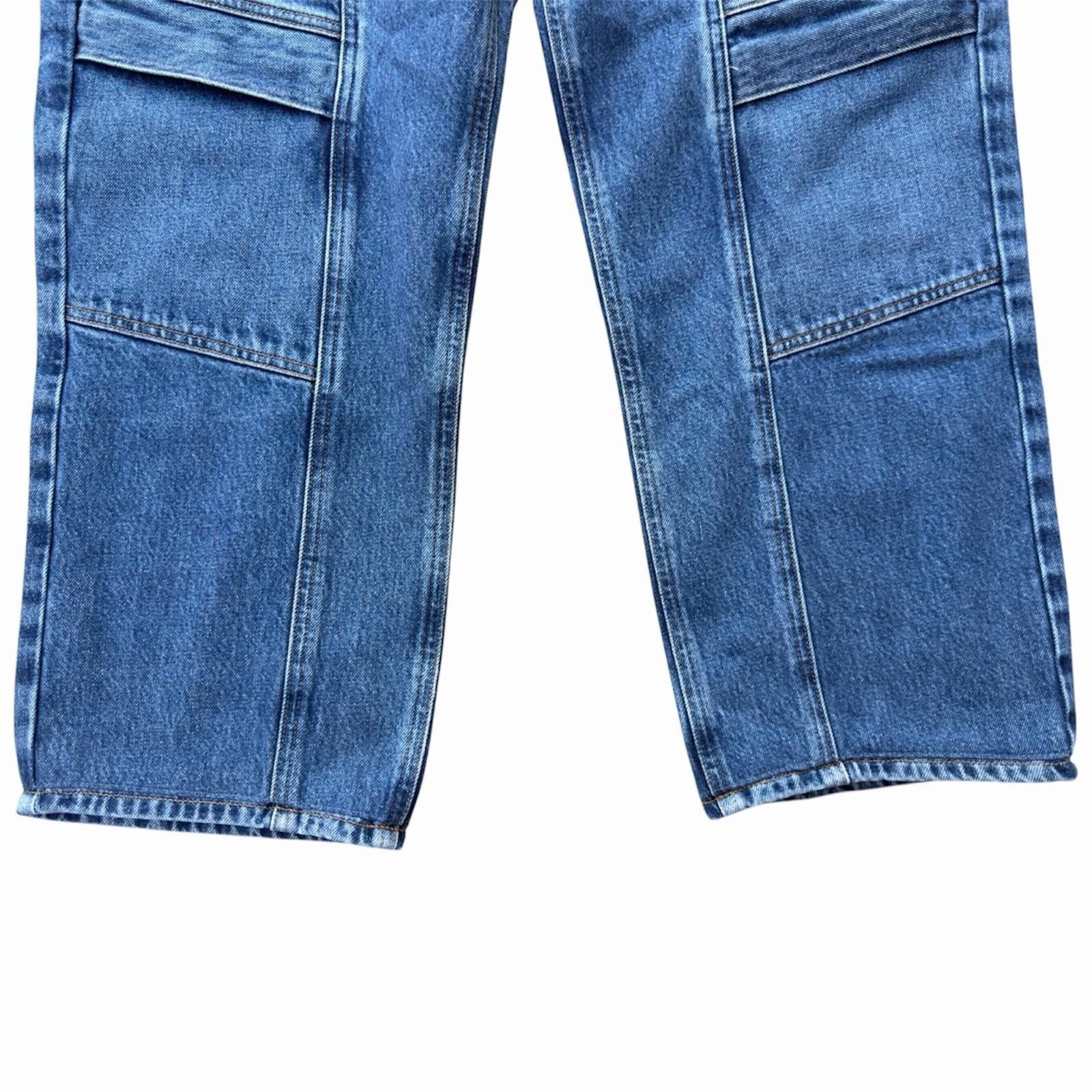 Agolde AGOLDE Cooper Cargo Jeans Oversized Cotton NWT Size 33 Size 33" - 3 Thumbnail
