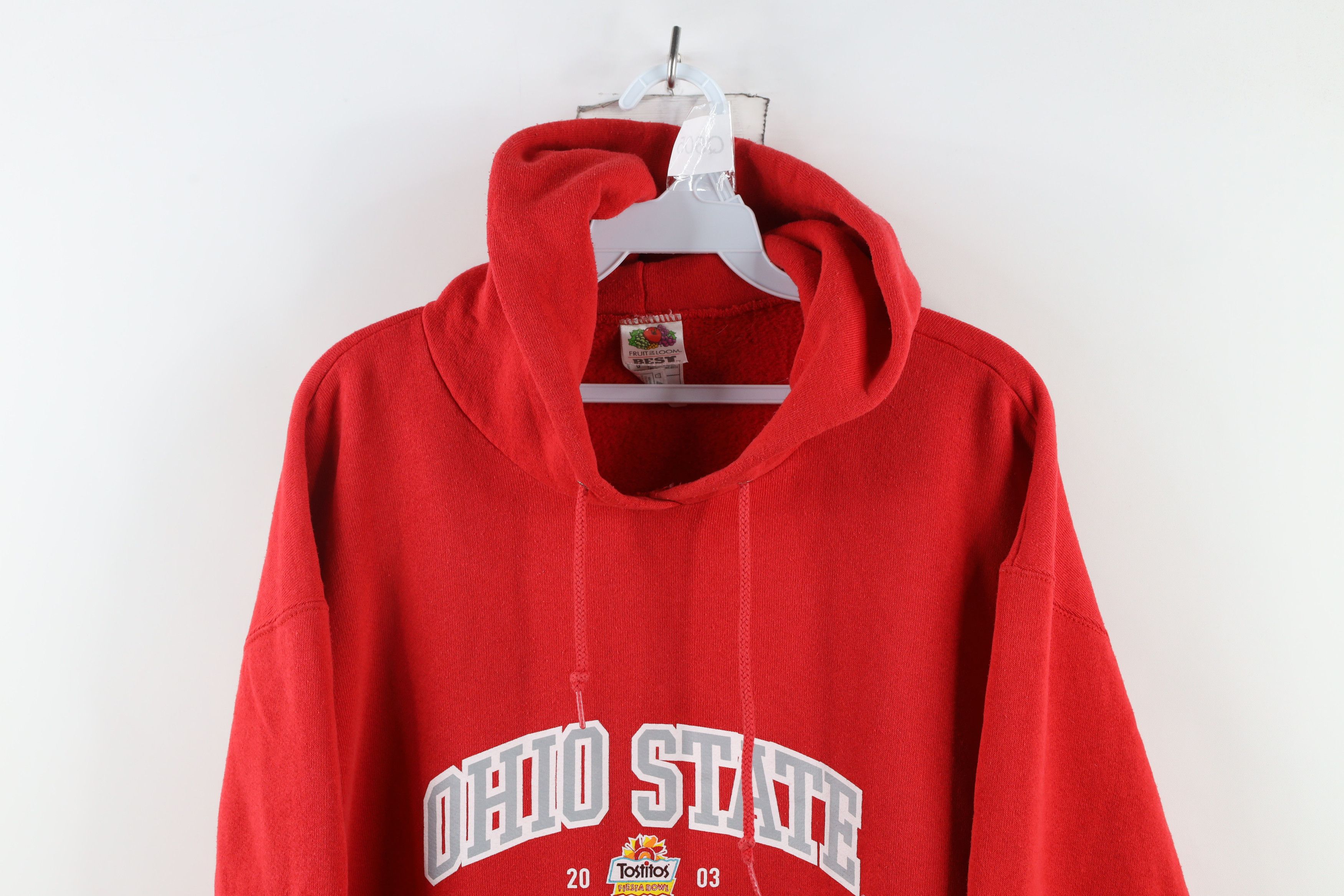 Vintage Vintage 2003 University Football National Champs Hoodie Red Size US L / EU 52-54 / 3 - 2 Thumbnail