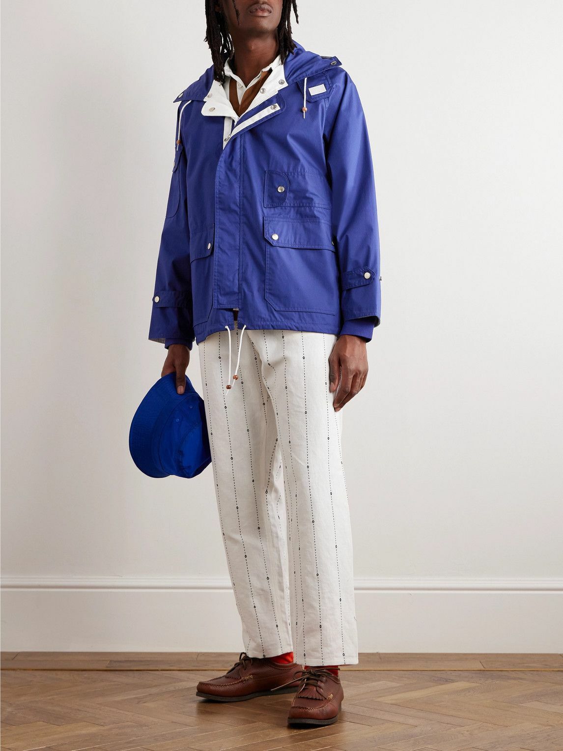 Beams Plus Beams Plus Reversible Sailing Jacket - Navy / White Size US XL / EU 56 / 4 - 3 Thumbnail