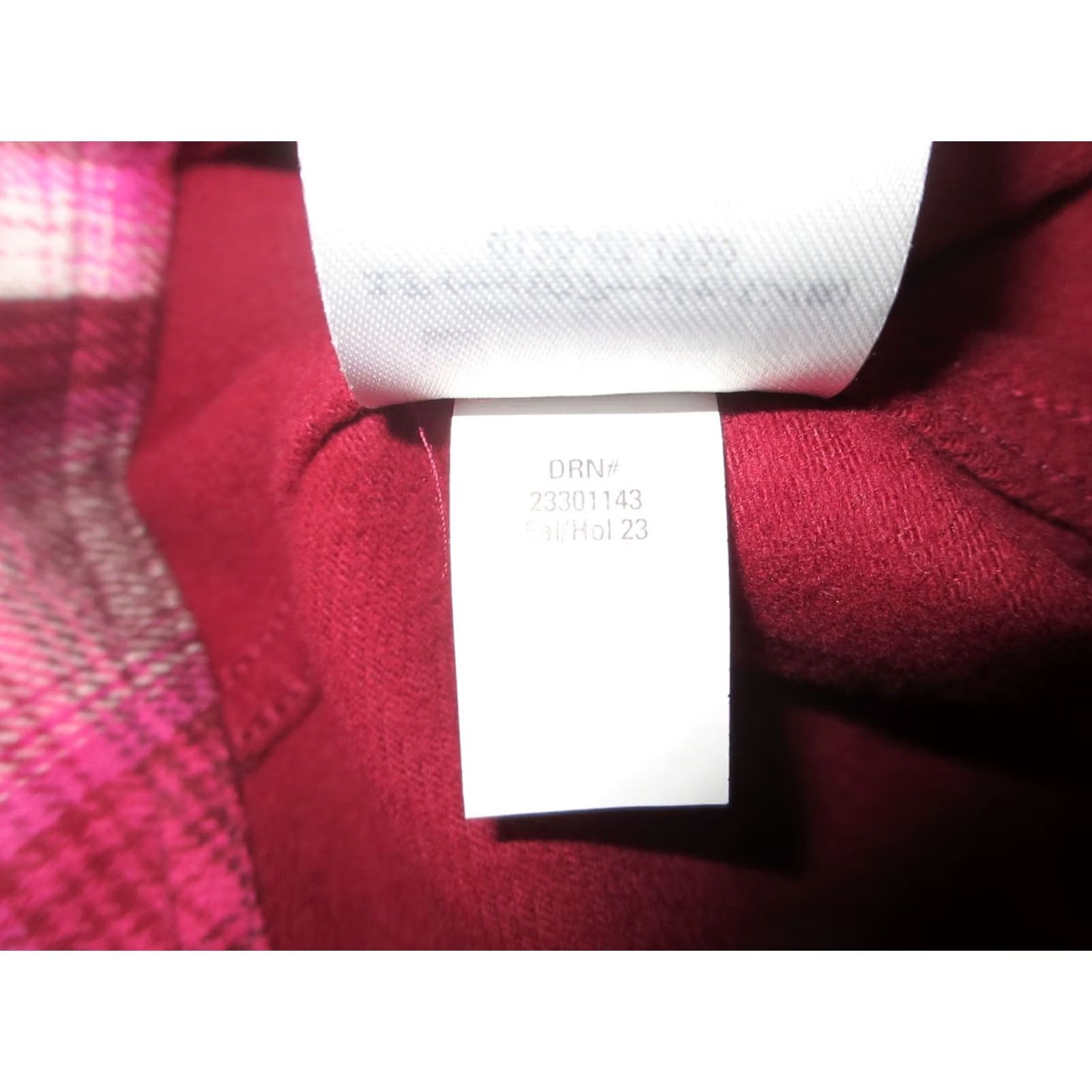 Eddie Bauer Eddie Bauer Jacket Womens Medium Red Plaid Flannel Button Front Coat Cotton Bonding Lightweight Casual Fall Winter Spring Regular Womens Size M / US 6-8 / IT 42-44 - 4 Thumbnail