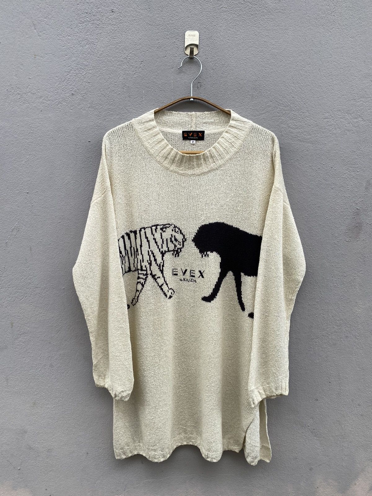 🔥RARE🔥 Vintage Evex bY KRIZIA Uomo Knitwear Long Jumper