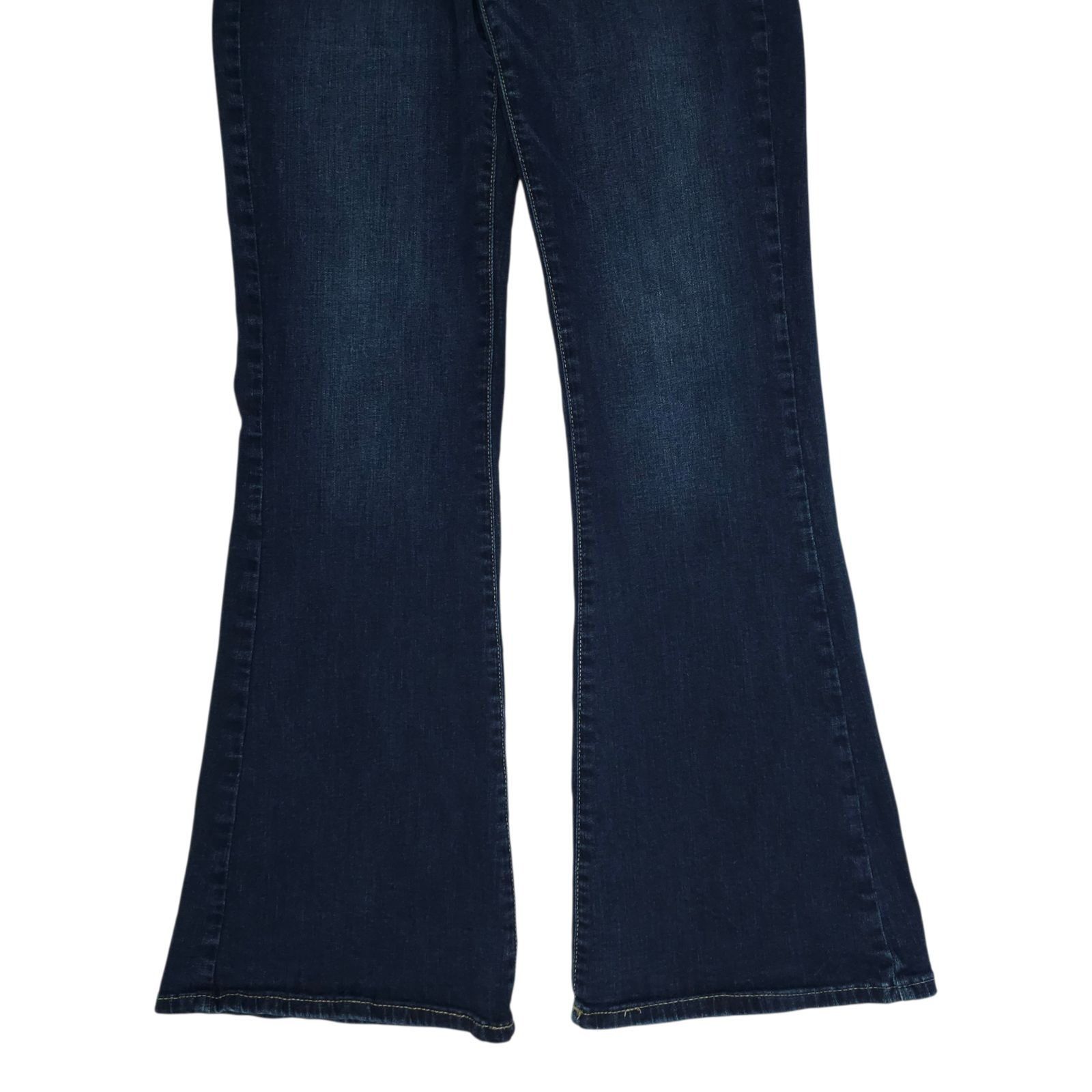 Lucky Brand Lucky Brand High Rise Flare Stevie Jeans 10/30 Dark Wash Size 32" / US 10 / IT 46 - 12 Thumbnail