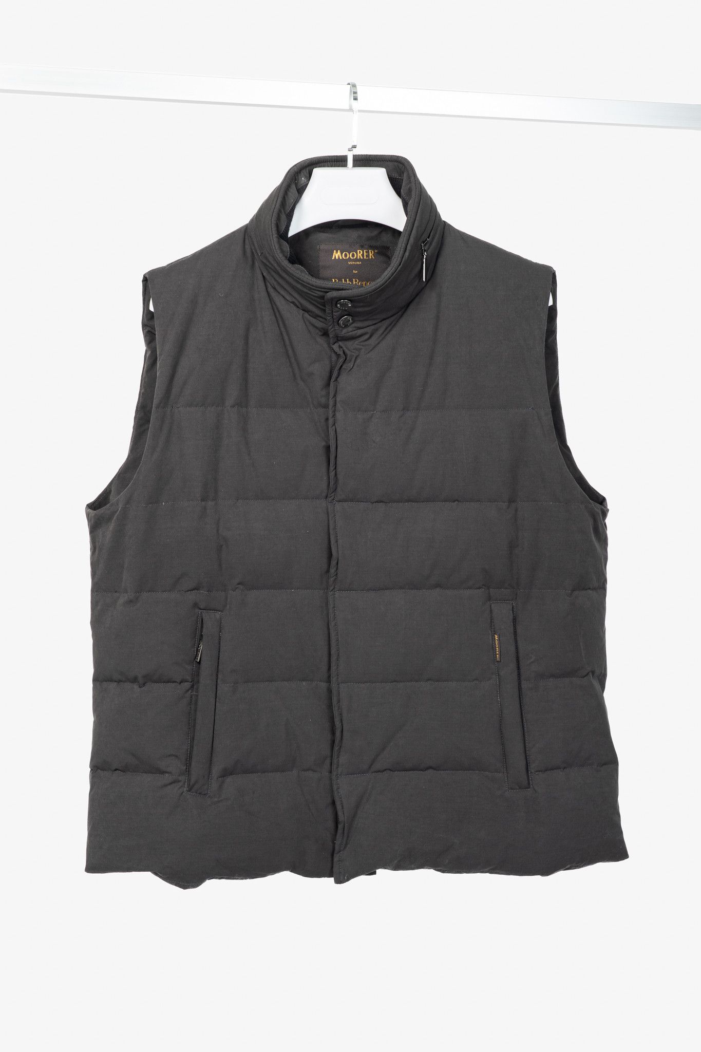 MooRER Moorer for Robb Report Hidden-Hood Quilted Down Puffer Vest Size US XXL / EU 58 / 5 - 1 Thumbnail
