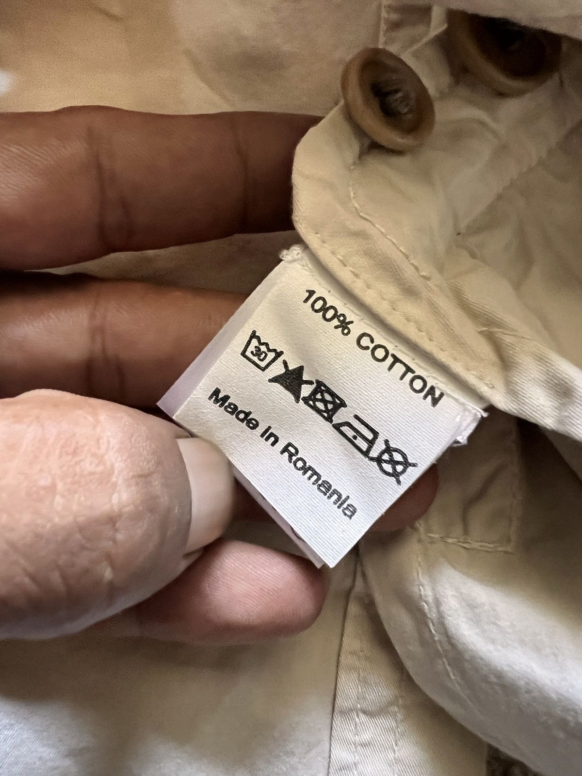Dries Van Noten Dries Van Noten Beige 3 Button Light Jacket Size US M / EU 48-50 / 2 - 11 Thumbnail