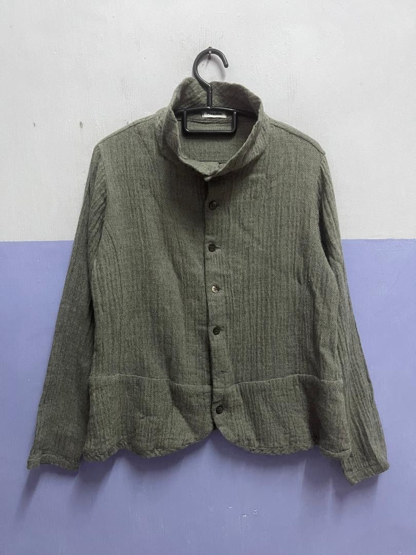 Issey Miyake Issey Miyake by Plantation Wave Style Button Up Shirt Size M / US 6-8 / IT 42-44 - 2 Thumbnail