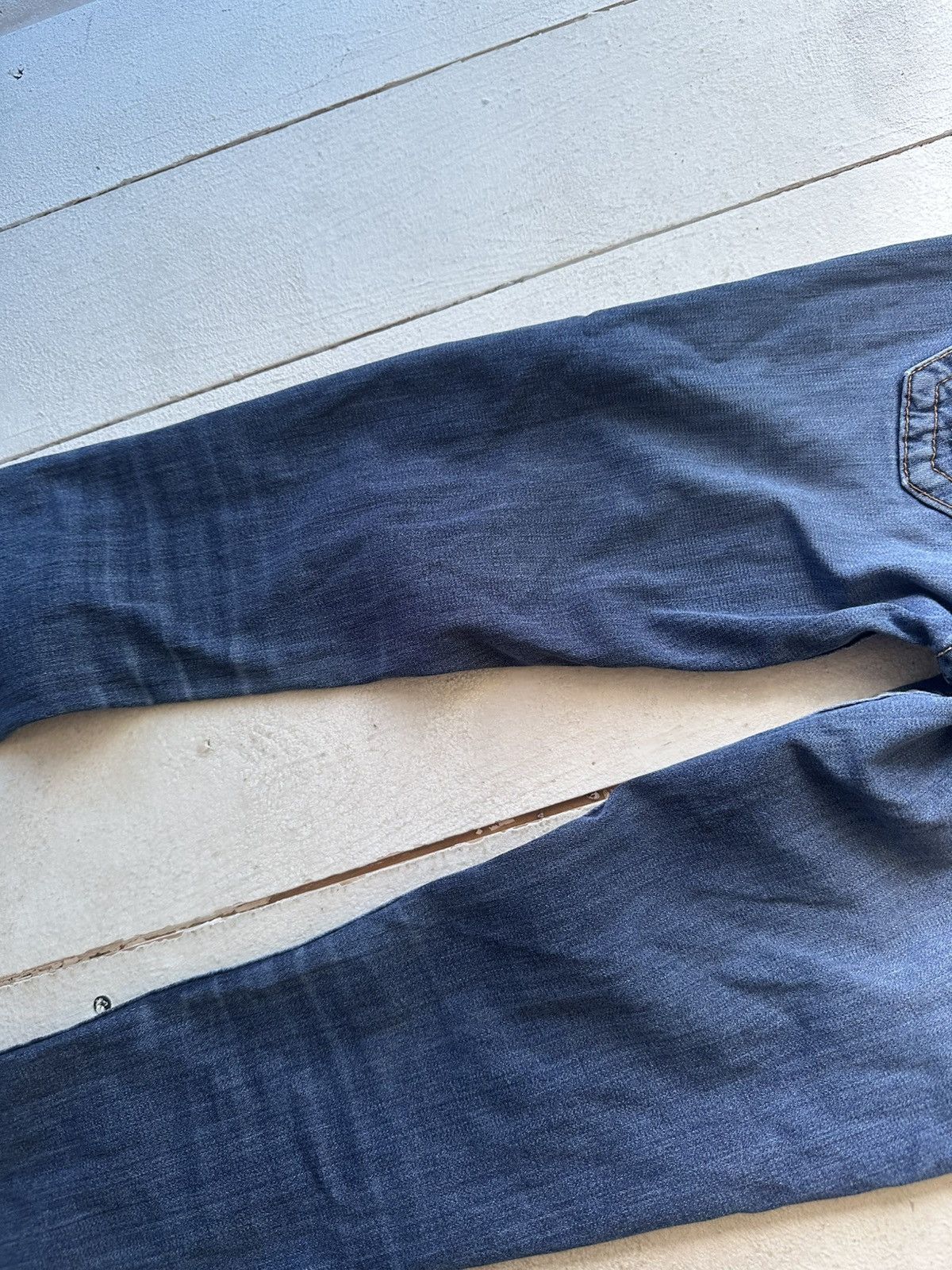True Religion AVANT GARDE 🚨 TRUE RELIGION BLUE WOMEN PANTS WITH LOGO Size 24" / US 00 / IT 34 - 3 Thumbnail