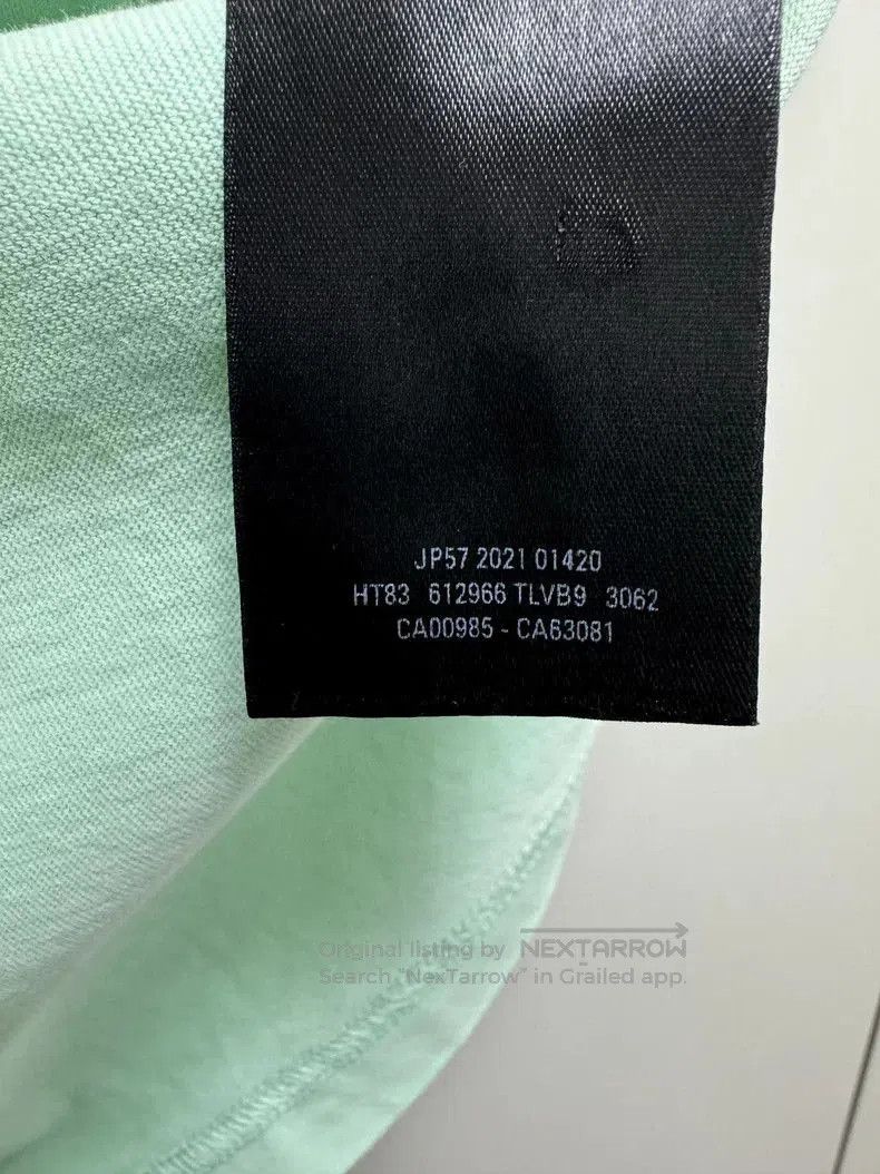 Balenciaga Balenciaga Mint Green Embroidered Tee. Size US S / EU 44-46 / 1 - 5 Thumbnail