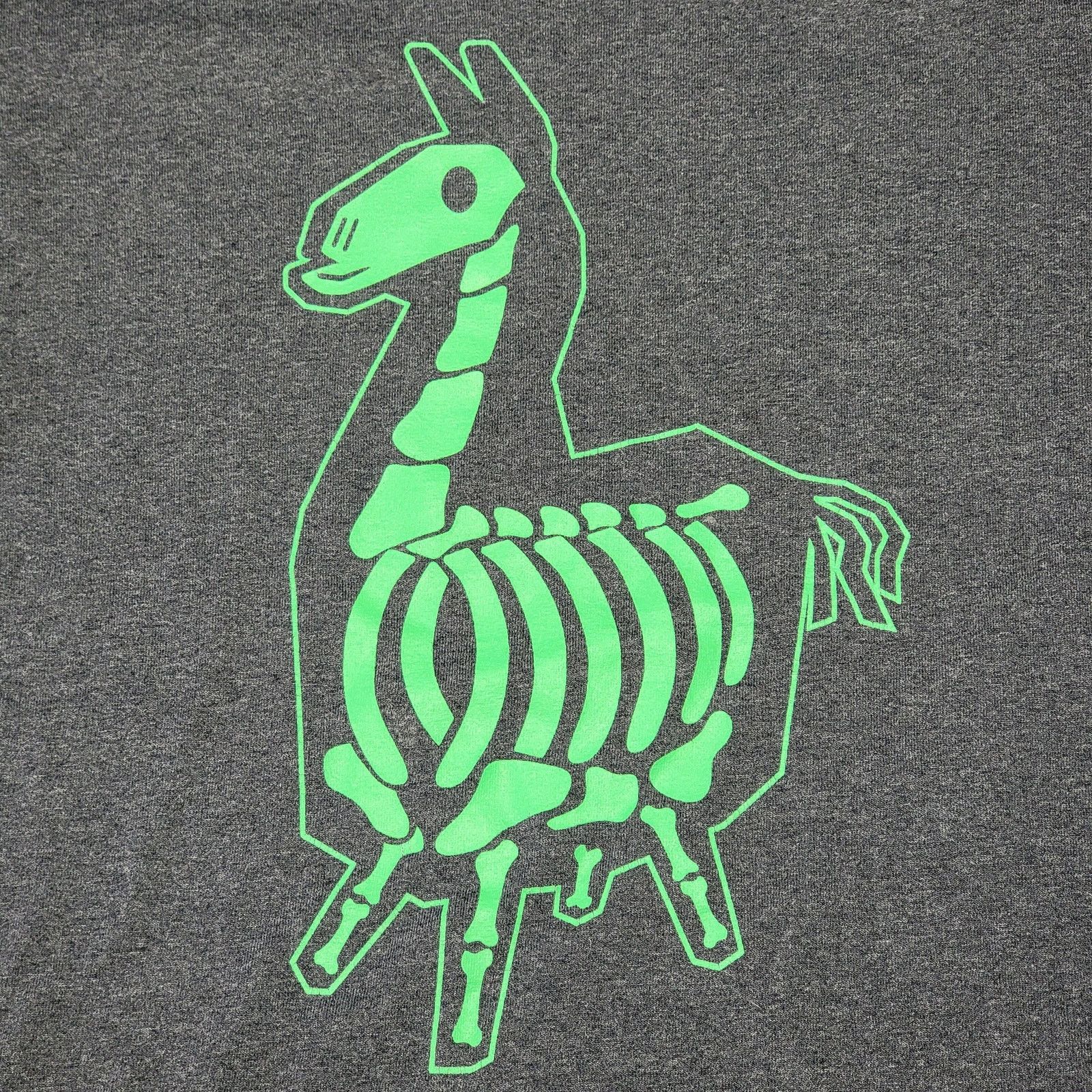 Other Fortnite Dark Grey Unisex Tee X-Ray Llama - Size Small Size US S / EU 44-46 / 1 - 2 Thumbnail