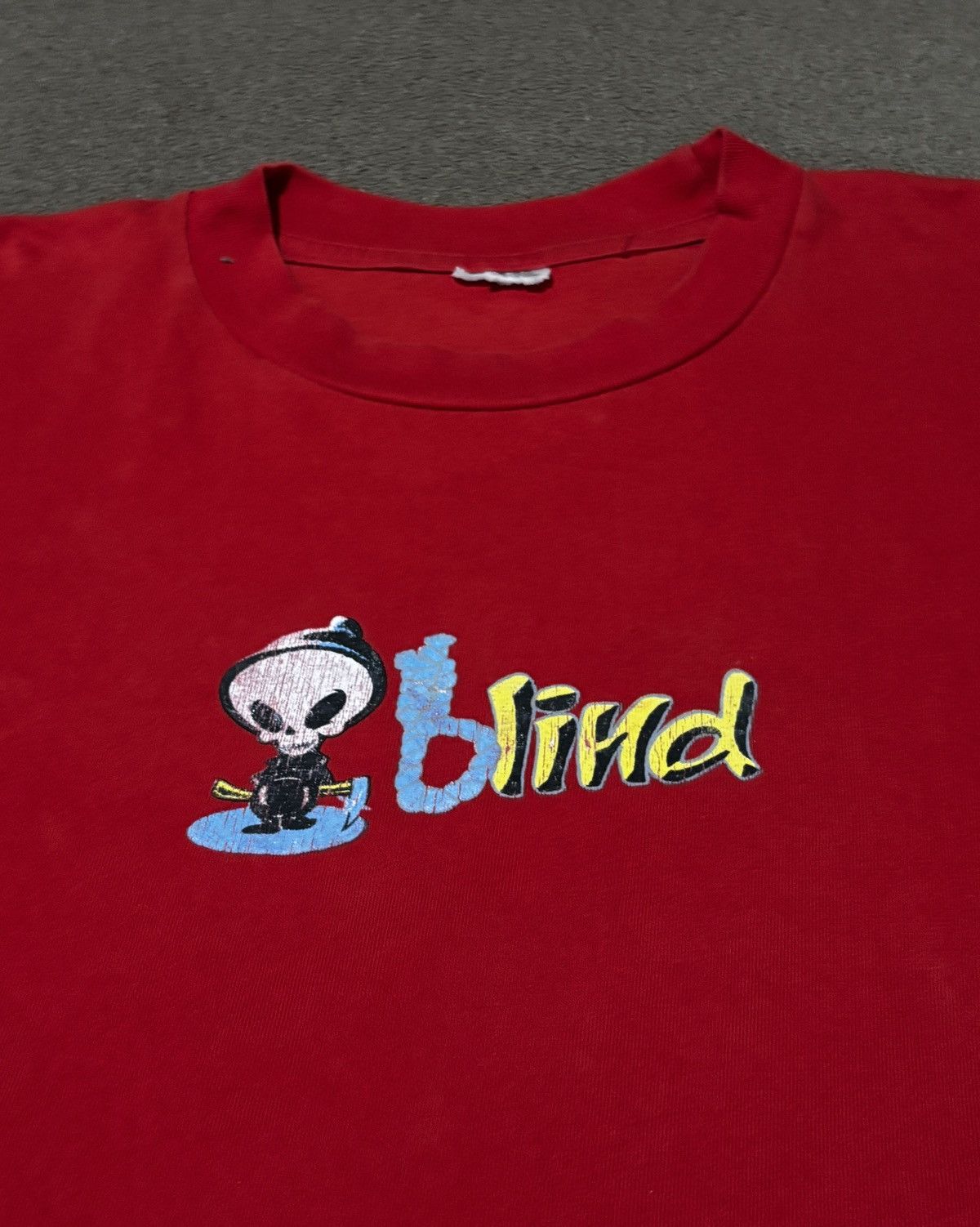 Blind Skateboards Vintage 90s Blind Skateboard Shirt Santa cruz hookups Size US XL / EU 56 / 4 - 4 Thumbnail