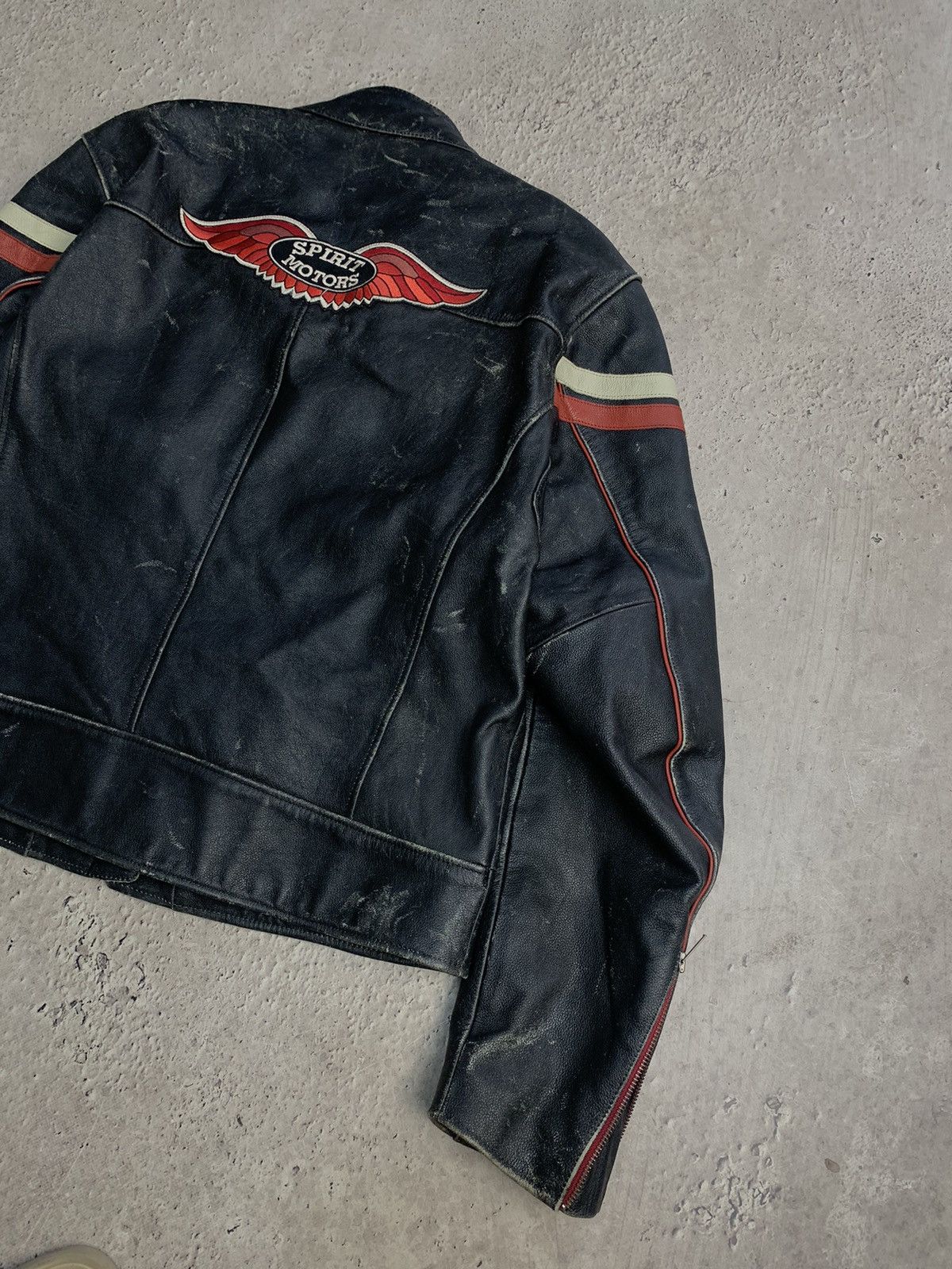 Harley Davidson Harley Davidson Leather Biker Jacket USA Vintage 90s Size US XL / EU 56 / 4 - 6 Thumbnail