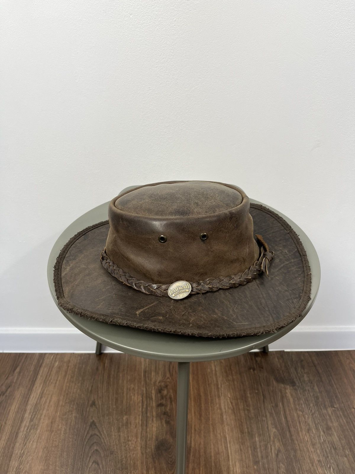 Other Barmah Leather Cowboy Outback Hat Australia Unisex L Size ONE SIZE - 2 Thumbnail