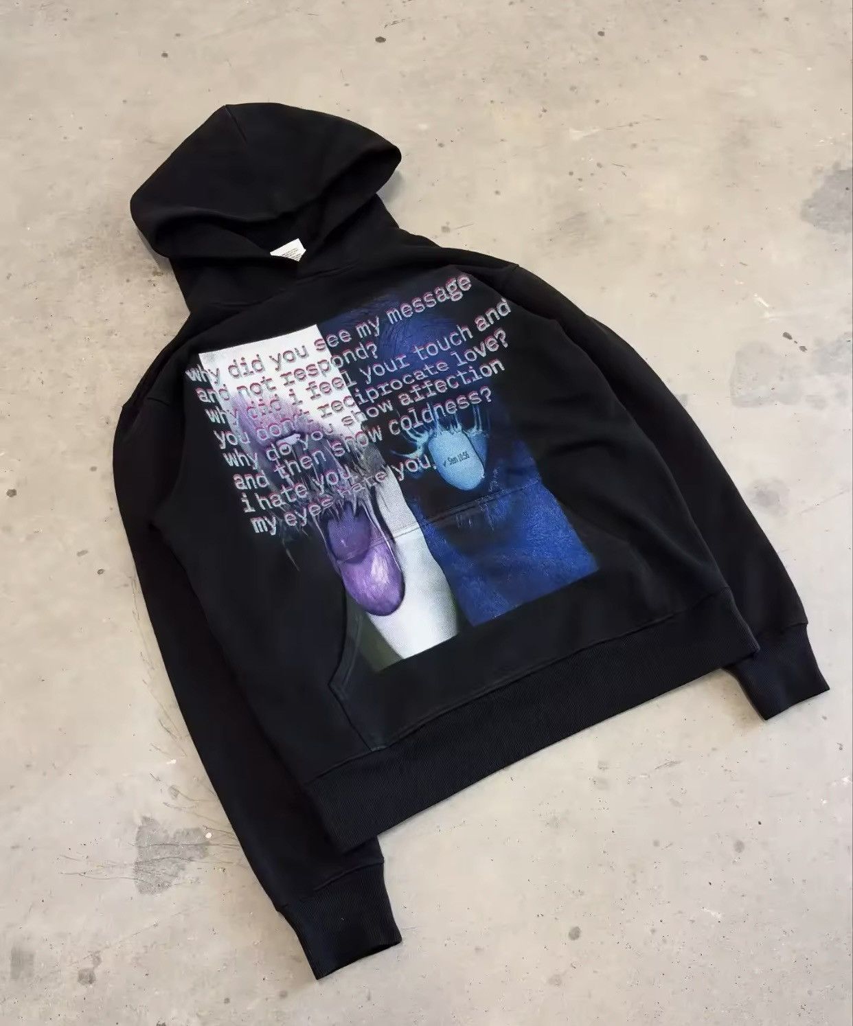Japanese Brand Harajuku Thickened Hip Hop Save Me Hoodie Oversized Size US M / EU 48-50 / 2 - 3 Thumbnail