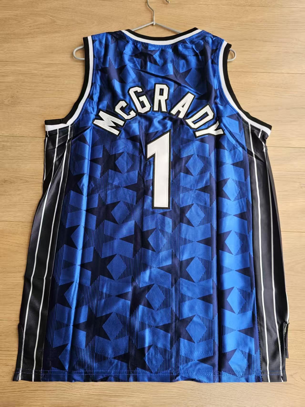 NBA Orlando Magic #1 Tracy McGrady Jersey Blue | Grailed
