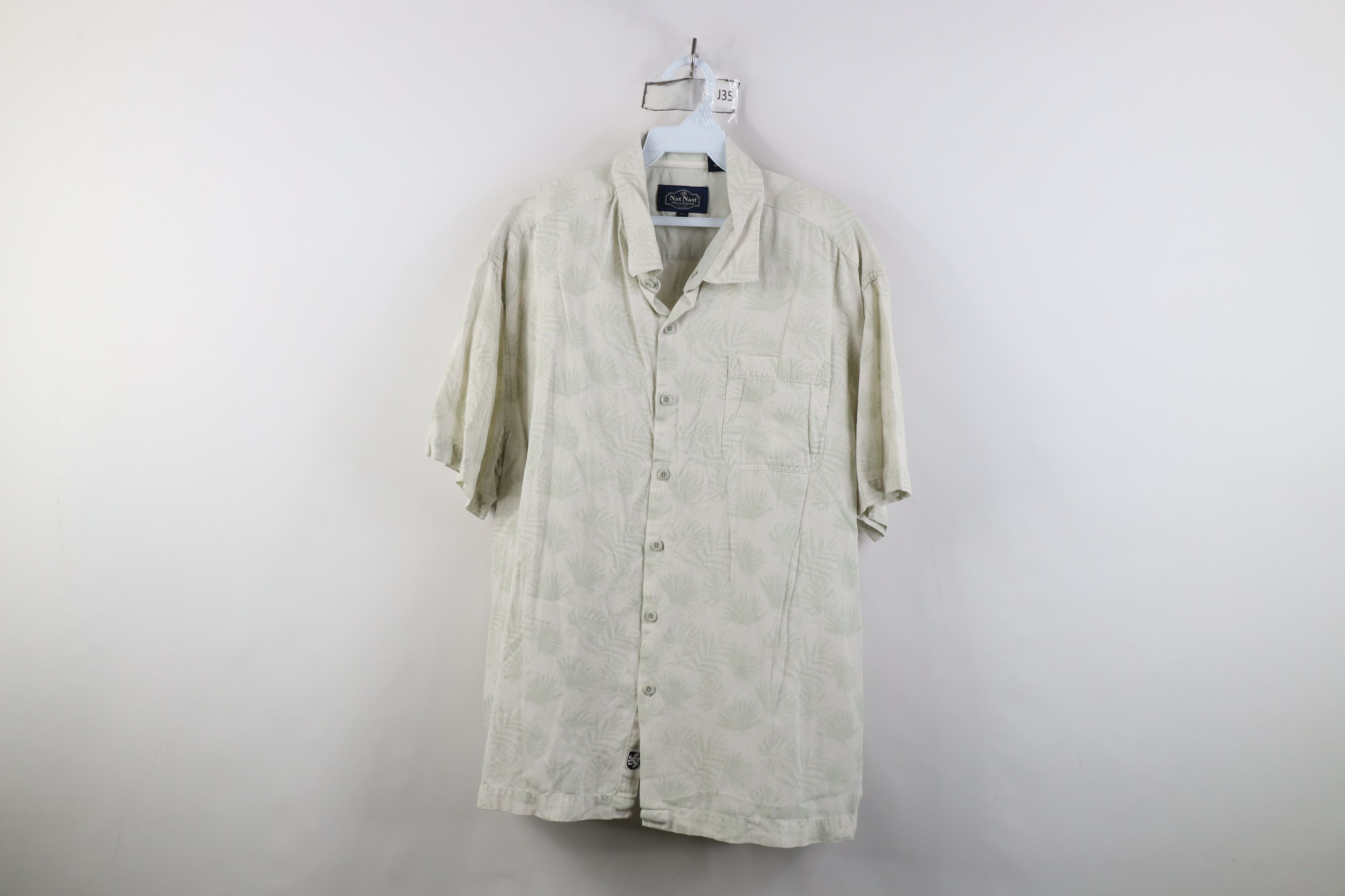 Nat Nast Nat Nast Luxury Originals Tree Luau Hawaiian Button Shirt Size US L / EU 52-54 / 3 - 1 Thumbnail