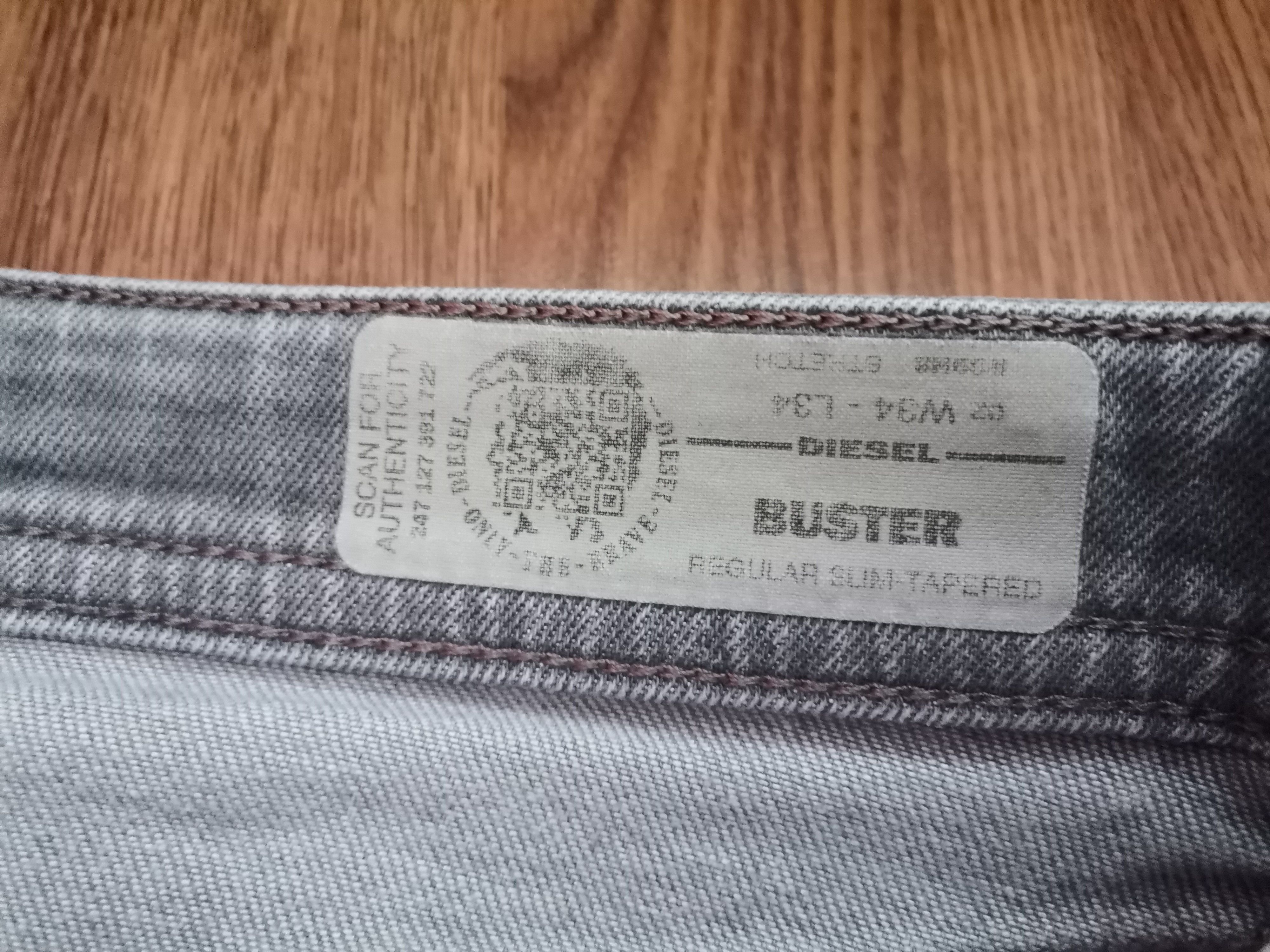 Diesel Diesel Buster Jeans Size US 34 / EU 50 - 2 Thumbnail