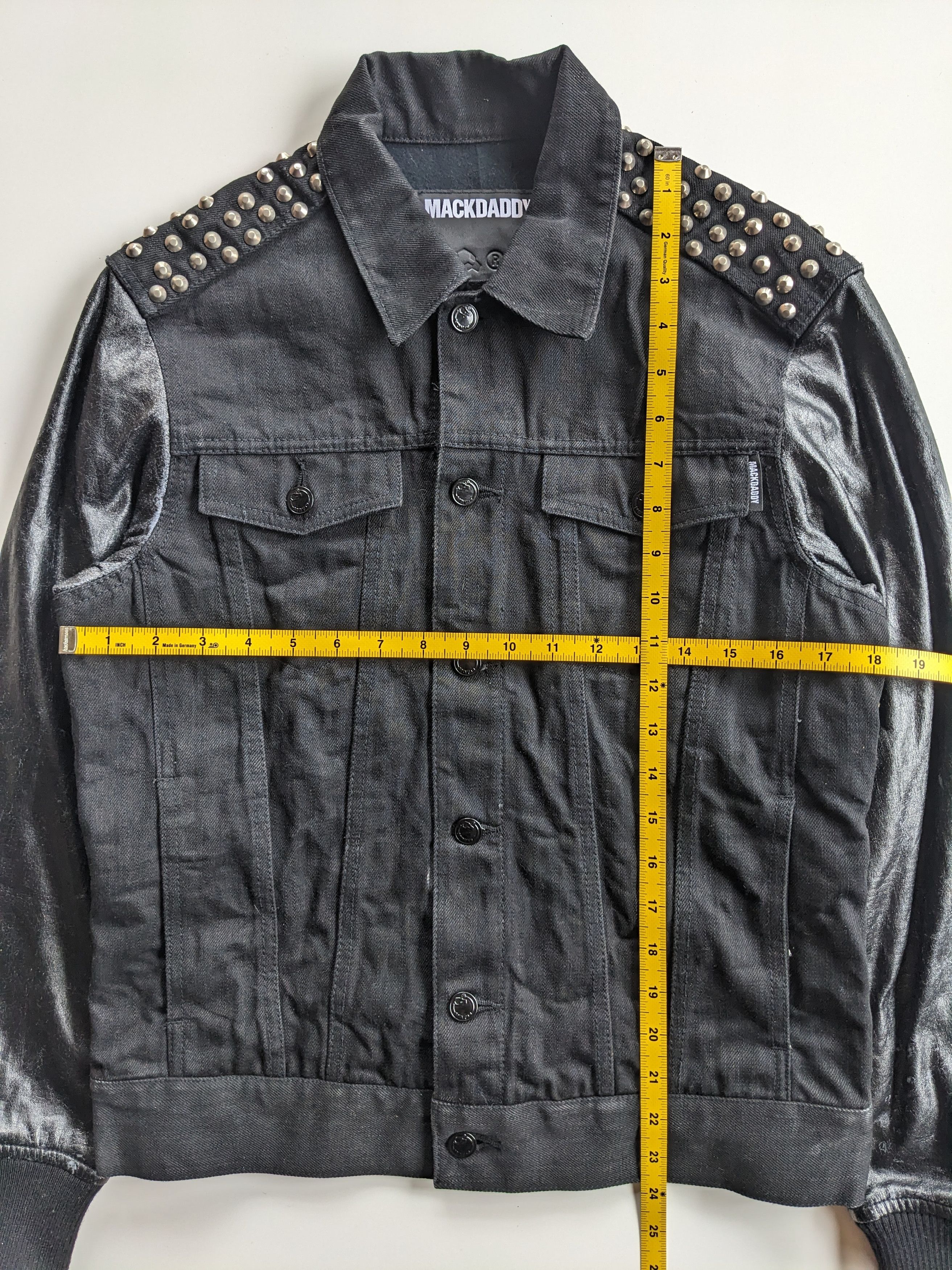 Japanese Brand × Seditionaries Mackdaddy studded punk denim jacket Size US M / EU 48-50 / 2 - 11 Thumbnail
