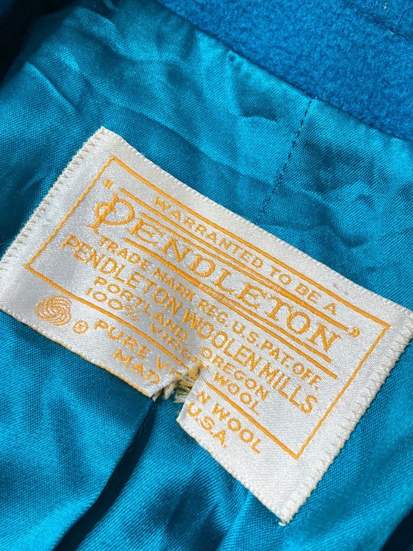 Pendleton Pendleton Wool Coat Vintage 80's Made in USA Size M / US 6-8 / IT 42-44 - 3 Thumbnail