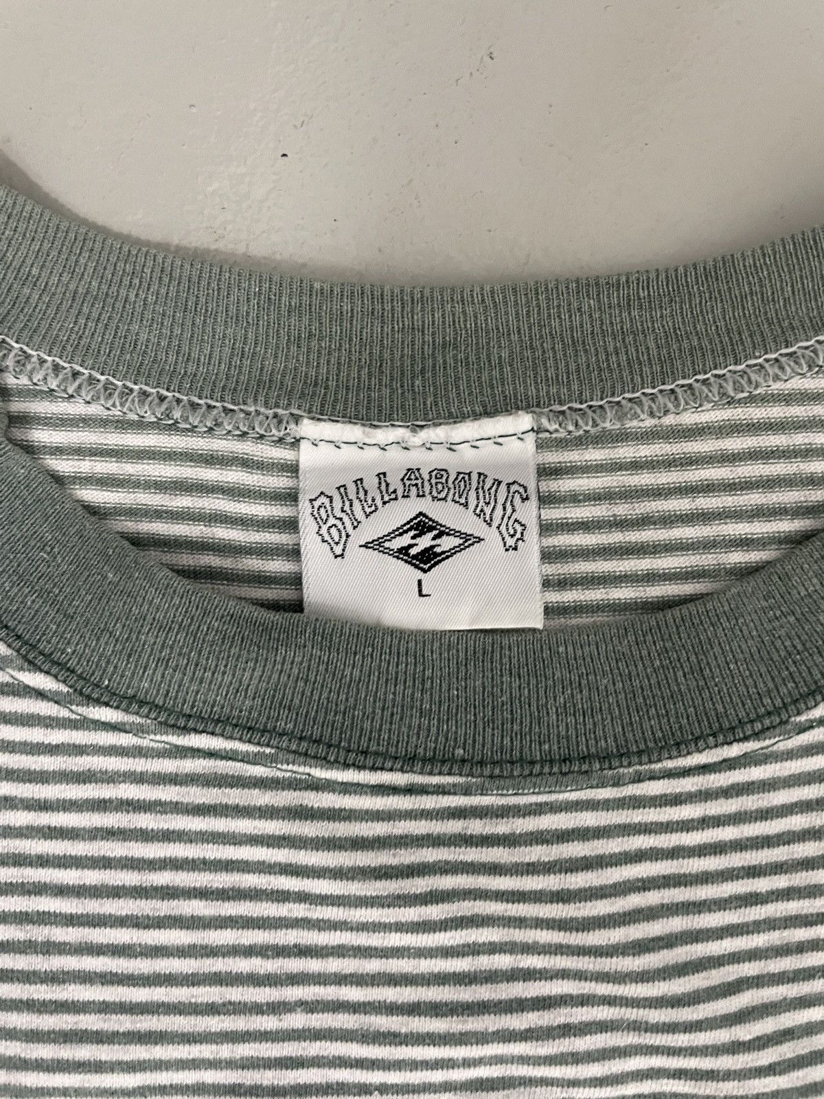 Billabong Vintage Billabong Stripe 100% Cotton Size US L / EU 52-54 / 3 - 5 Thumbnail