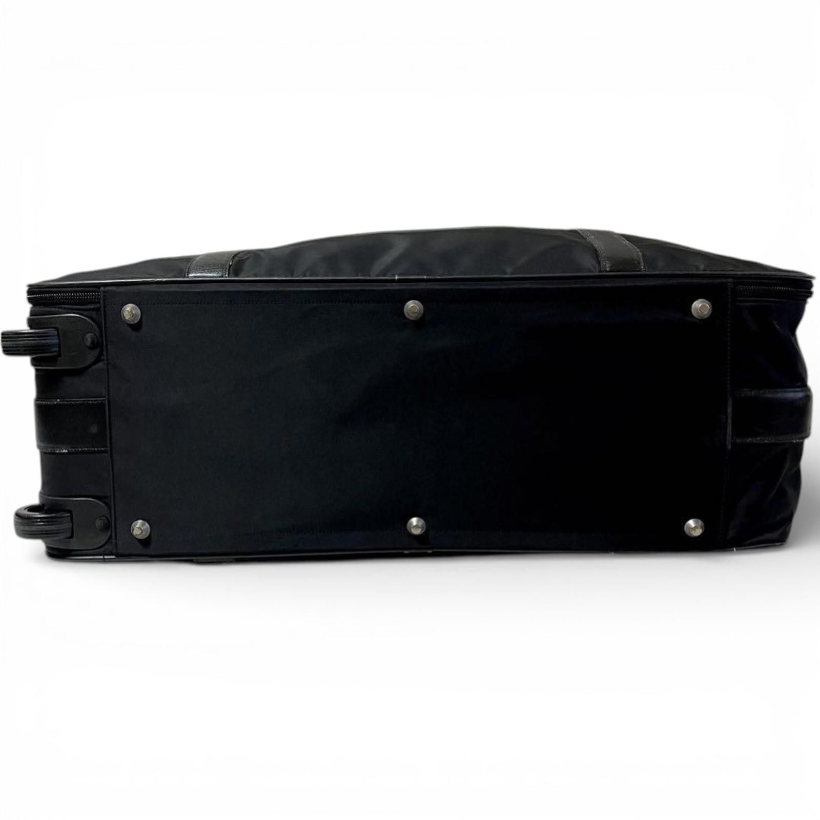 Prada Prada - Black Nylon and Leather Travel Bag Size ONE SIZE - 5 Thumbnail